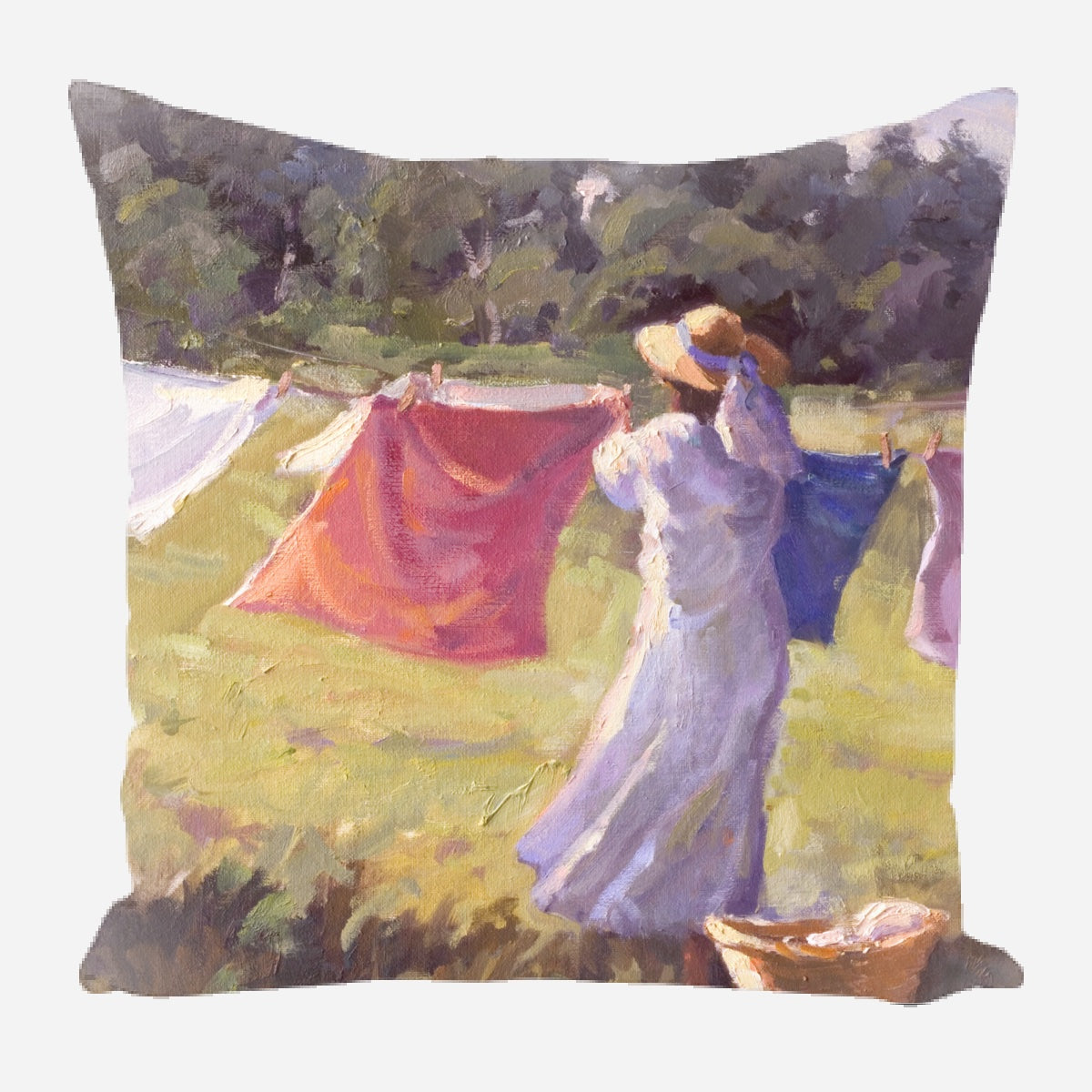 Laundry Day Pillow by John Beard Collection - main product image for Resin Society