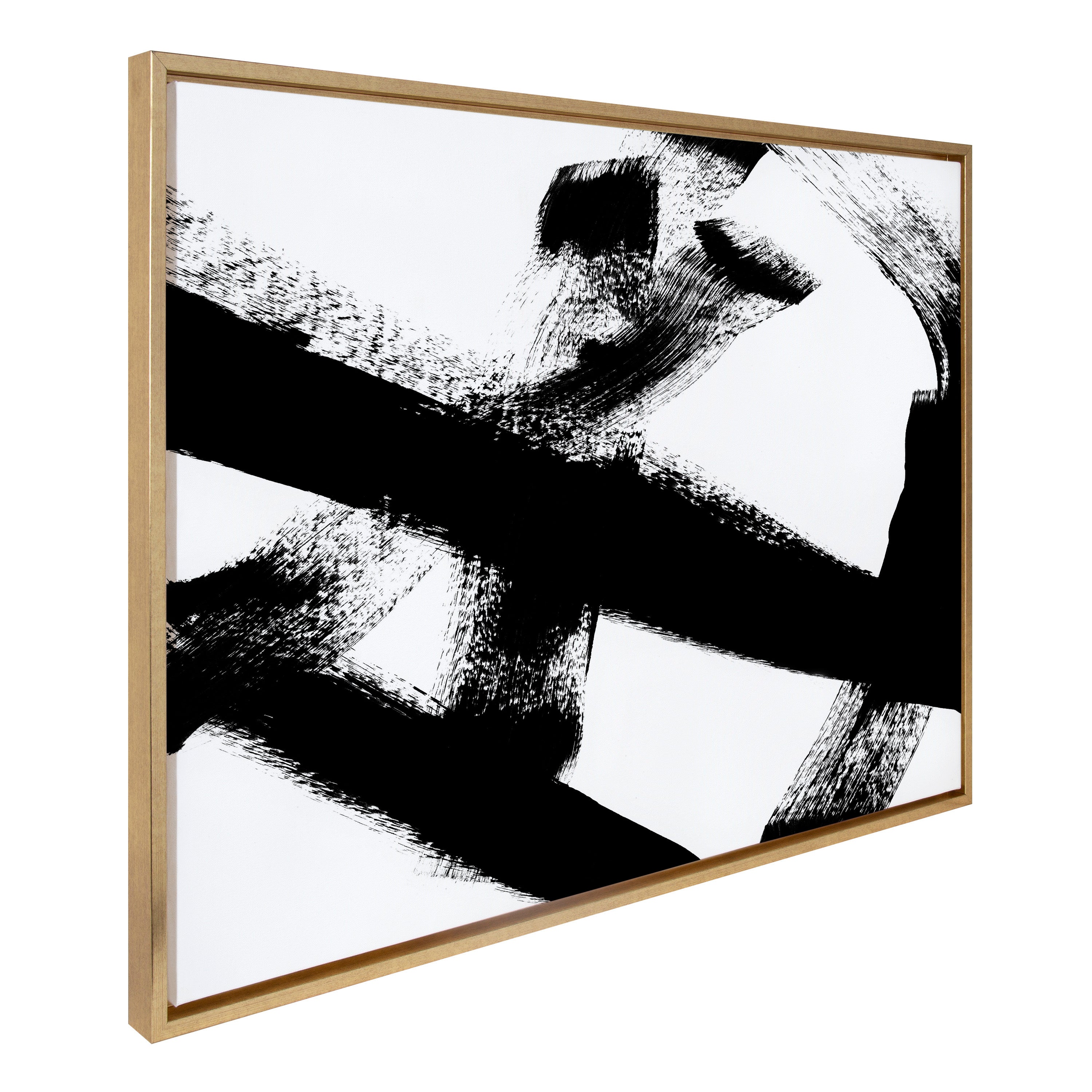 Sylvie Gesture I BW Framed Canvas by kateandlaurel - product image 7 for Resin Society