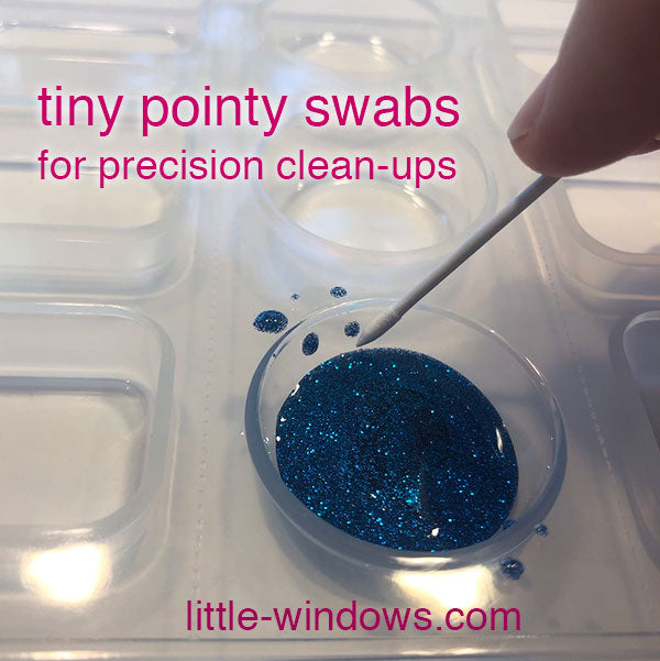 Tiny Pointy Swabs - Box of 1,000! detail image - Resin Society