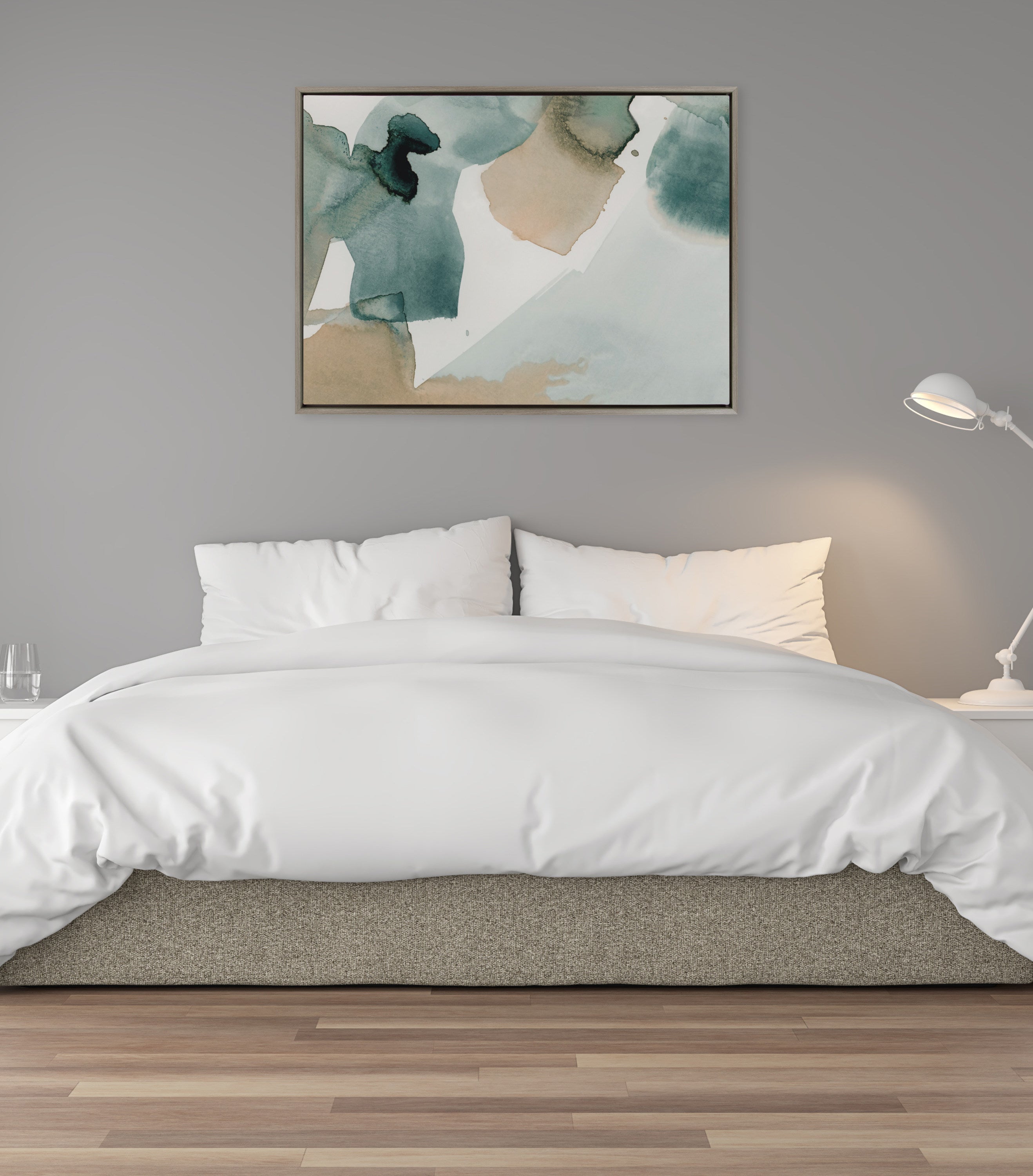 Sylvie Color Exploration I Framed Canvas by Amy Lighthall