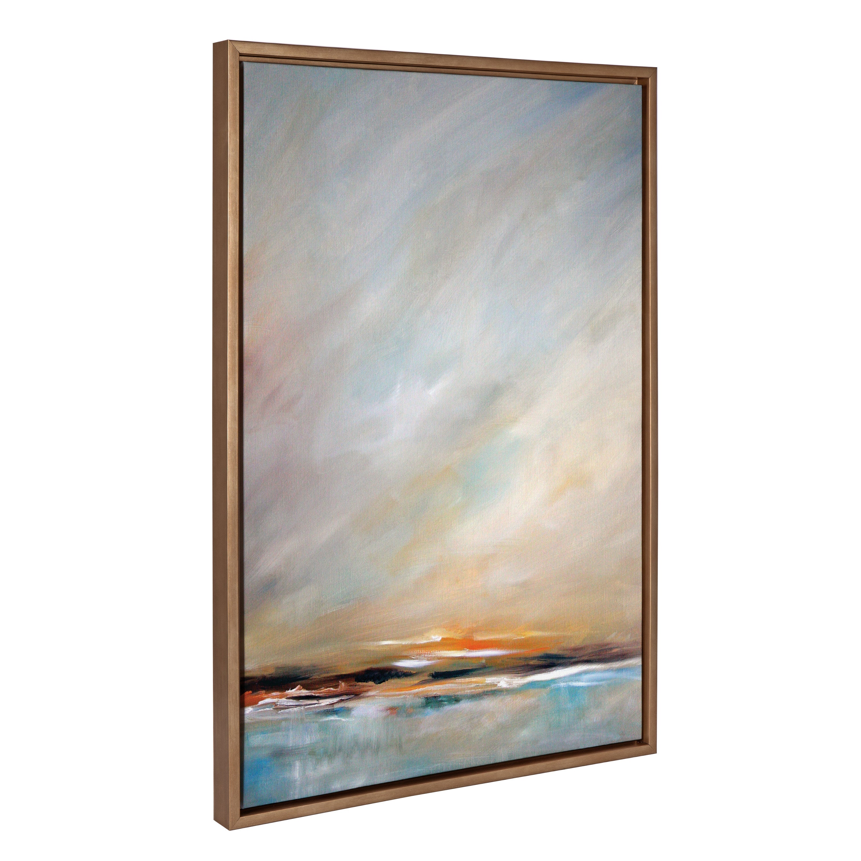Sylvie Day's End Framed Canvas by Mary Sparrow
