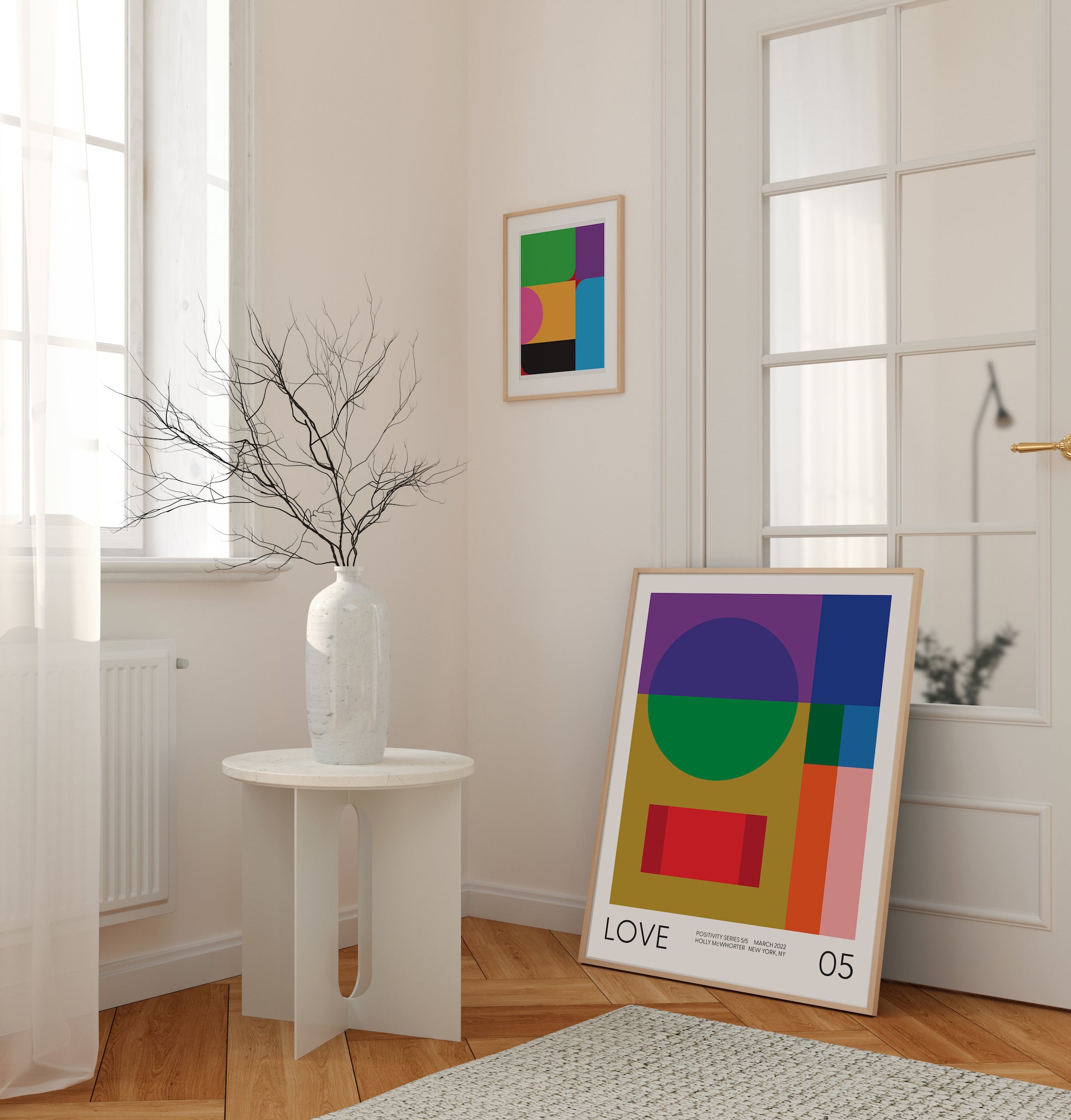 Positivity Series #5: LOVE - Fine Art Giclée Print by Holly McWhorter by Holly McWhorter Art: Paintings and Art Prints - product image 5 for Resin Society