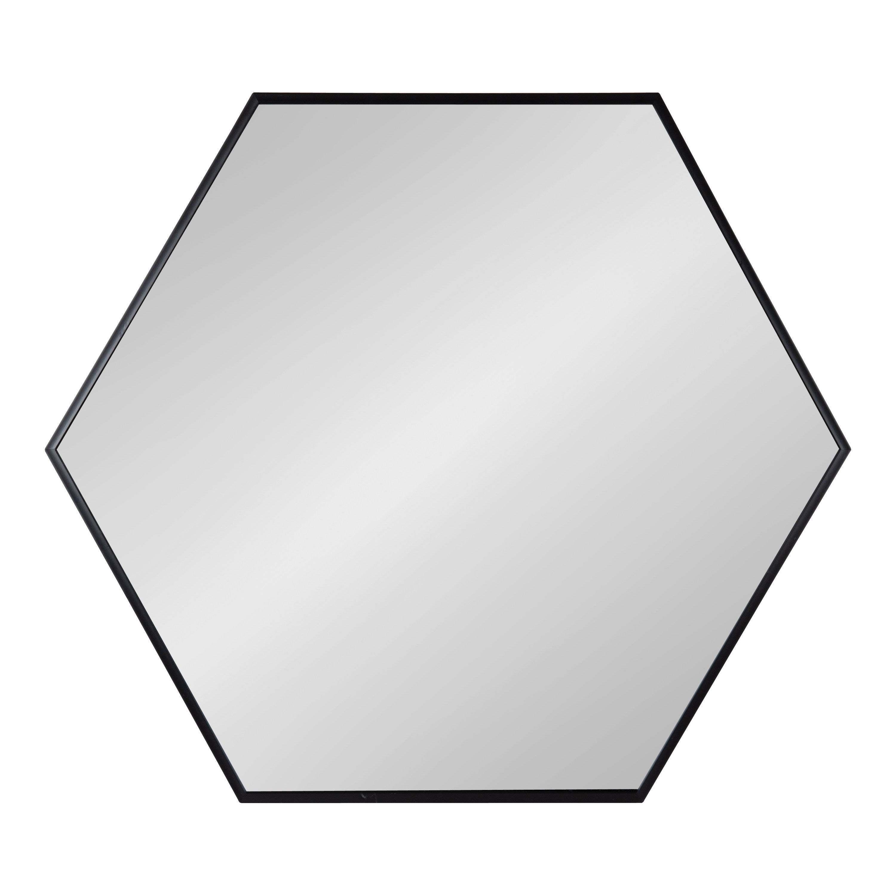 Rhodes Framed Hexagon Wall Mirror by kateandlaurel - product image 19 for Resin Society