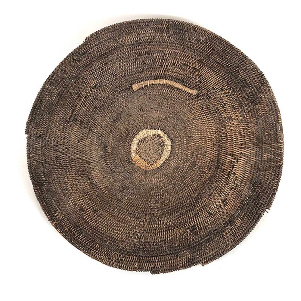 Makenge Vintage Basket Small by Mbare Ltd - main product image for Resin Society
