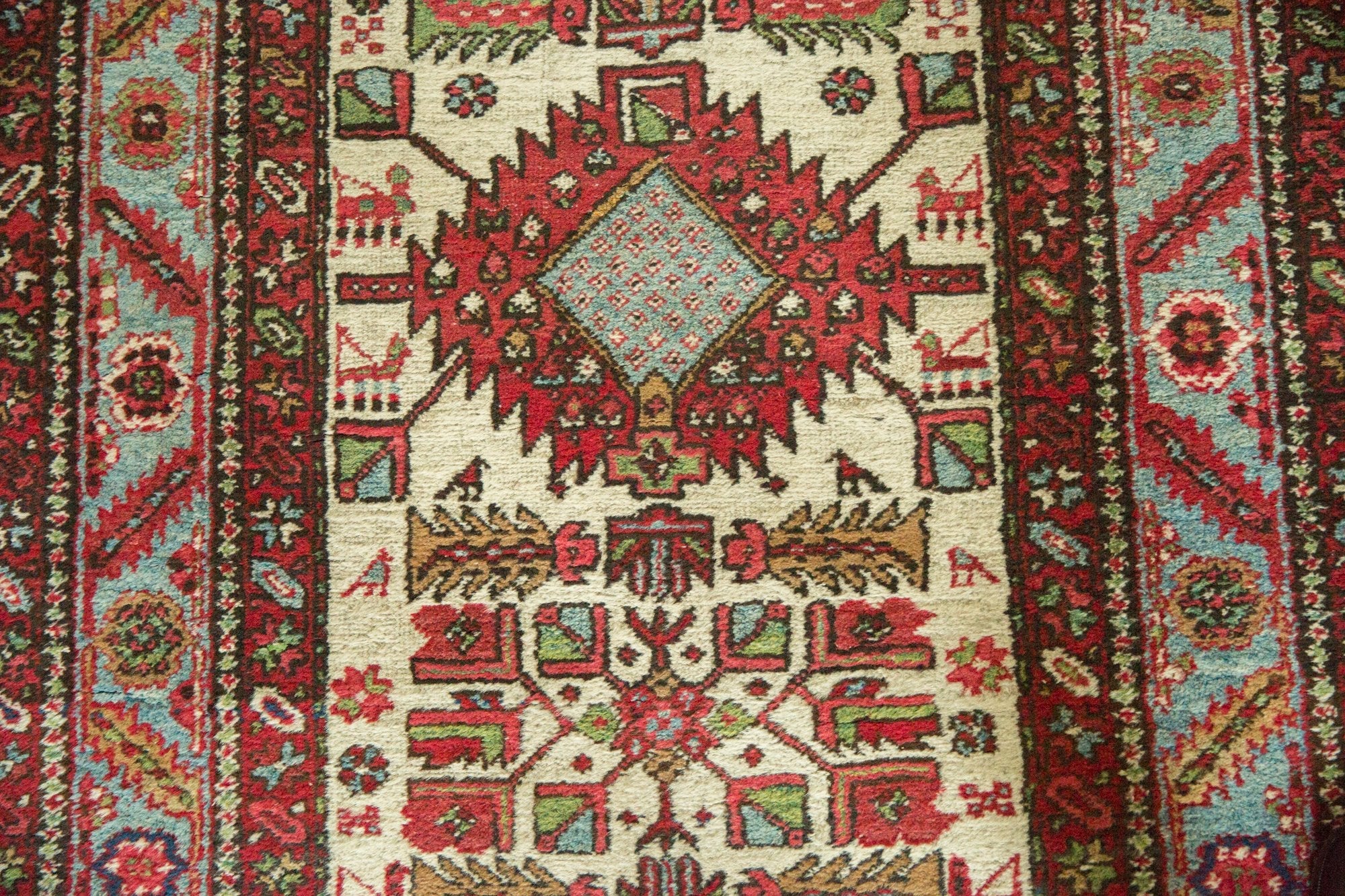 3x15 Vintage Karaja Rug Runner by Old New House® - product image 7 for Resin Society