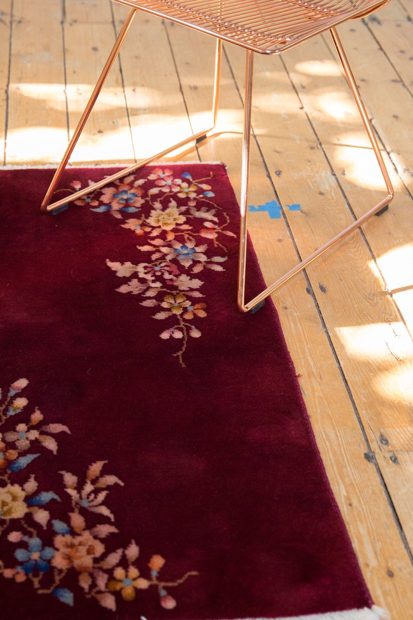 2x4 Vintage Nichols Art Deco Rug Runner by Old New House® - product image 3 for Resin Society