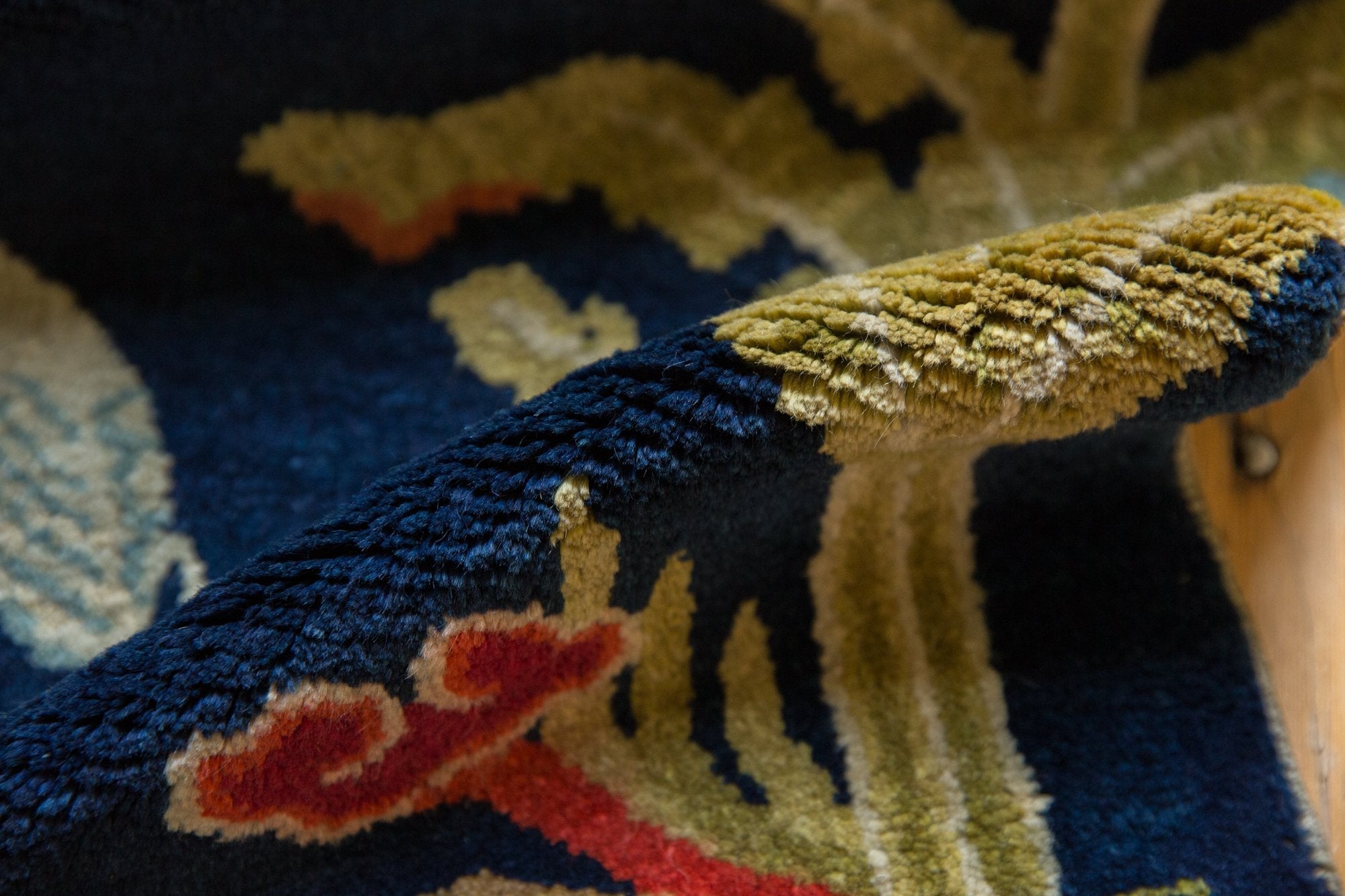 1.5x4.5 Vintage Peking Rug Mat Runner by Old New House® - product image 7 for Resin Society
