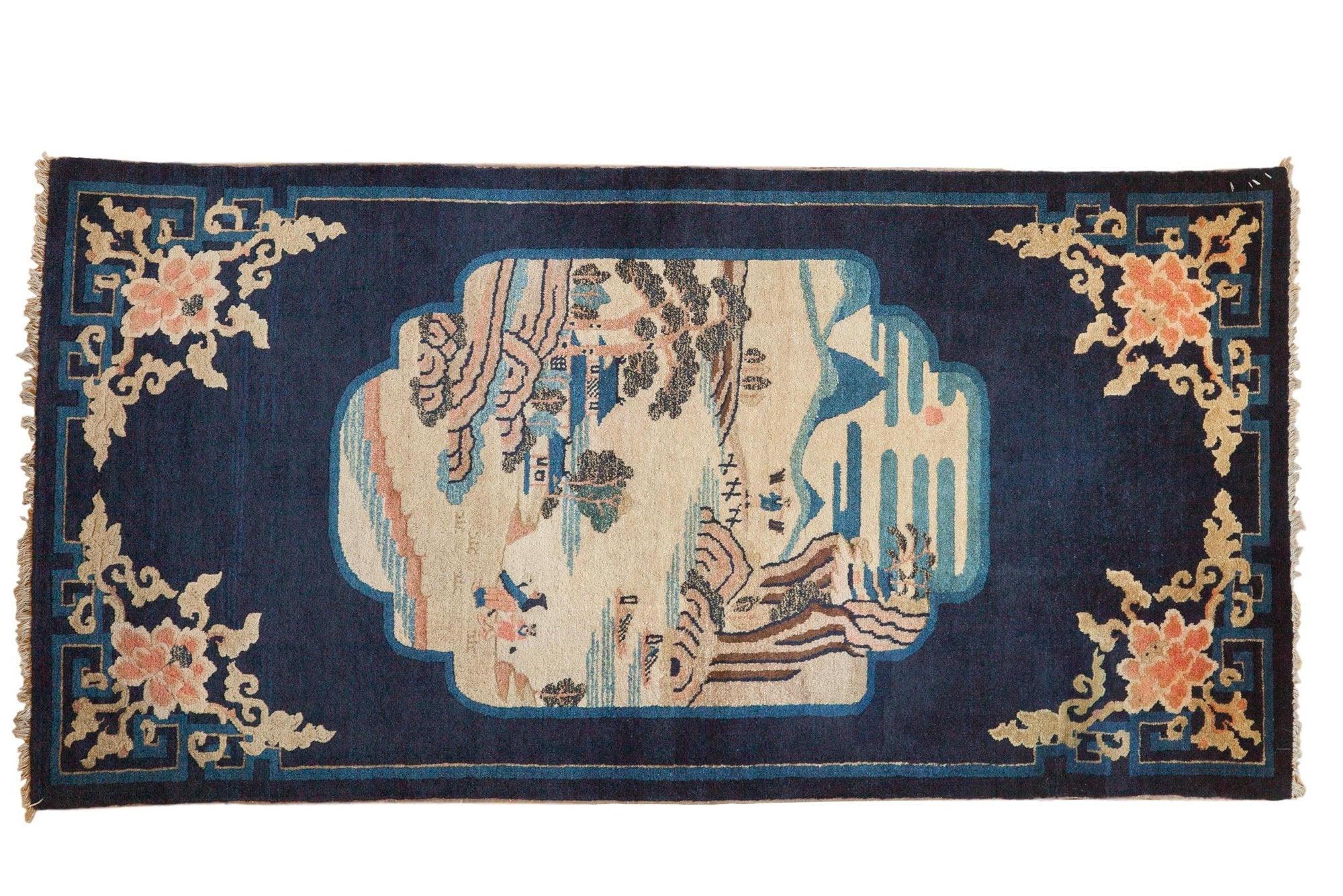 2.5x5.5 Antique Peking Rug Runner by Old New House® - main product image for Resin Society