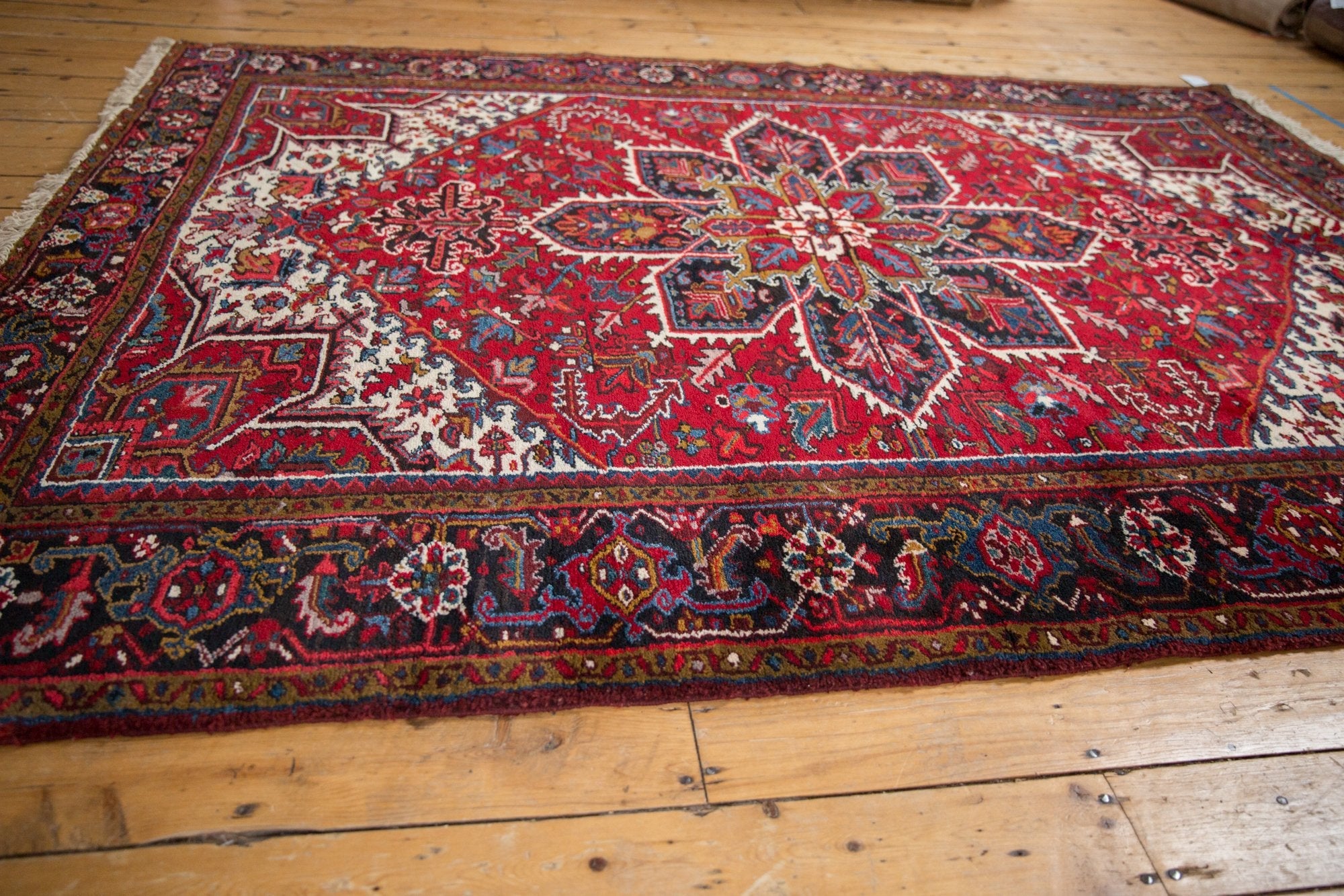 7x9.5 Vintage Mehrivan Carpet by Old New House® - product image 13 for Resin Society