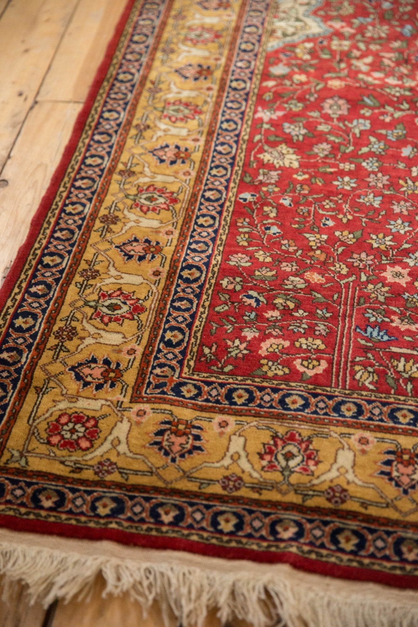 4.5x6.5 Vintage Romanian Hereke Design Rug by Old New House® - product image 4 for Resin Society