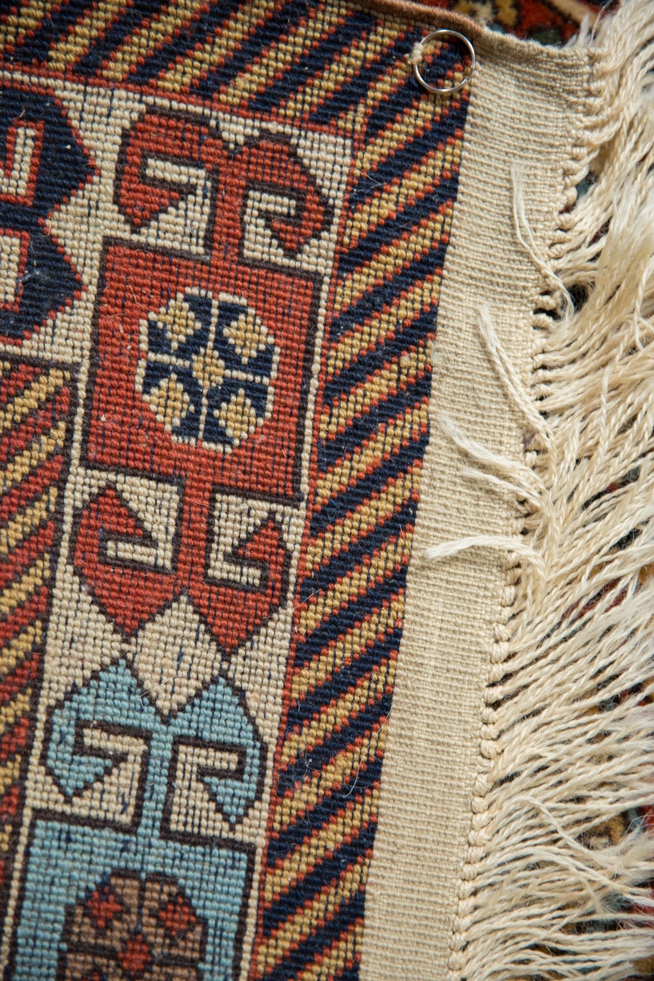 3.5x5.5 Vintage Romanian Akstafa Design Rug by Old New House® - product image 9 for Resin Society