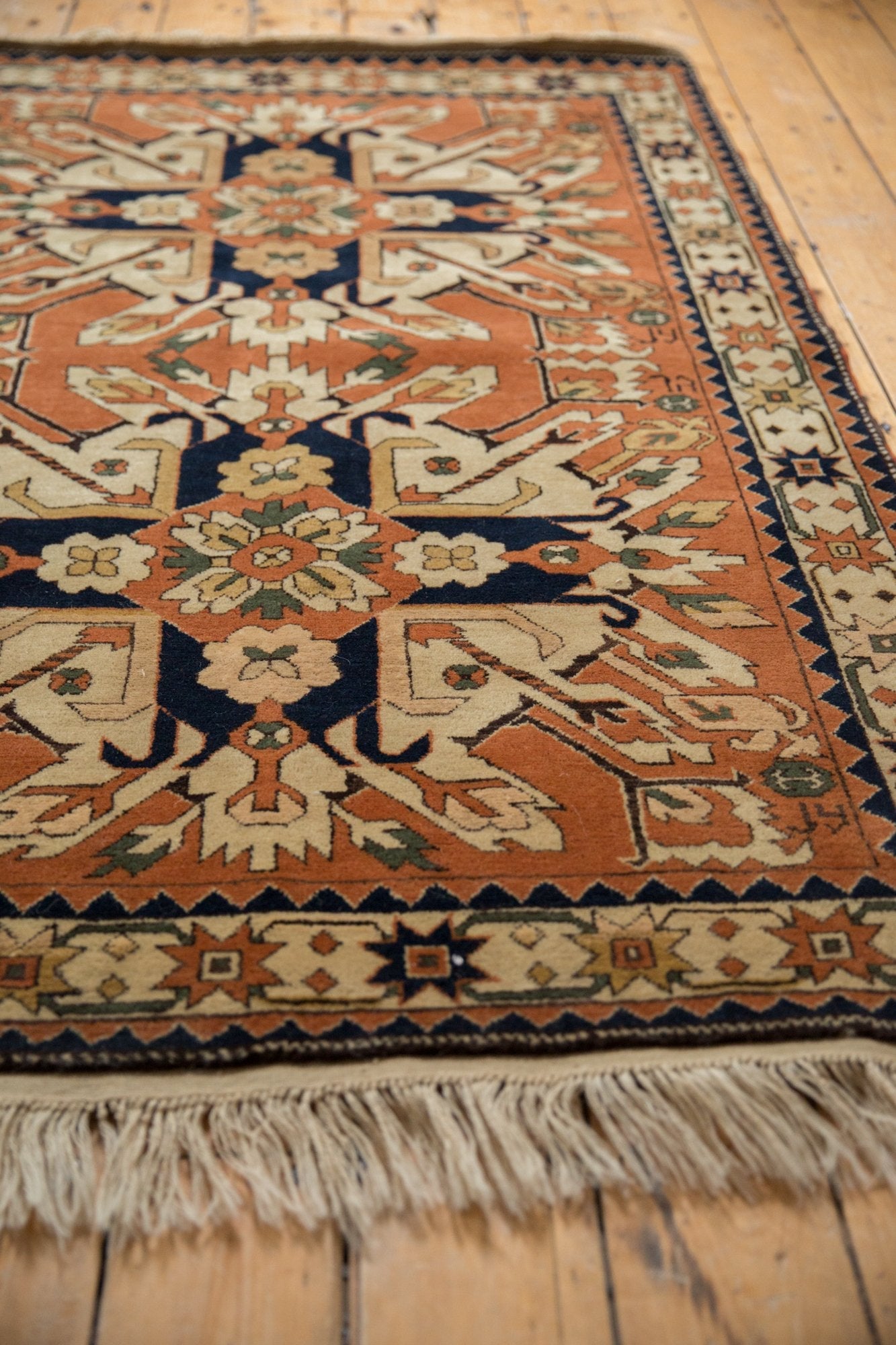 4x6 Vintage Romanian Kazak Design Rug by Old New House® - product image 5 for Resin Society