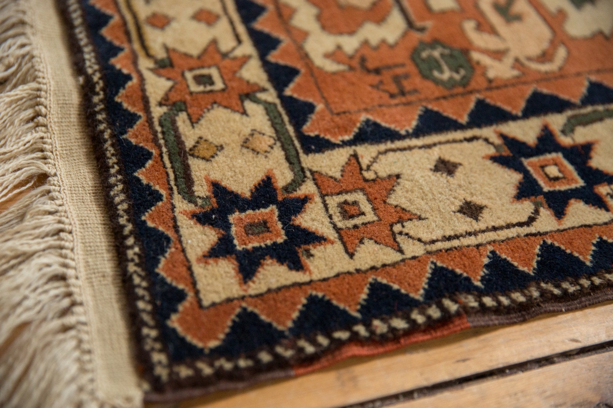 4x6 Vintage Romanian Kazak Design Rug by Old New House® - product image 10 for Resin Society