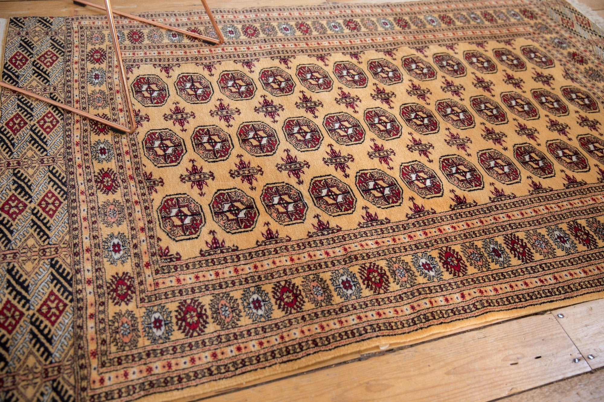 4x6.5 Vintage Pakistani Bokhara Design Rug by Old New House® - product image 8 for Resin Society