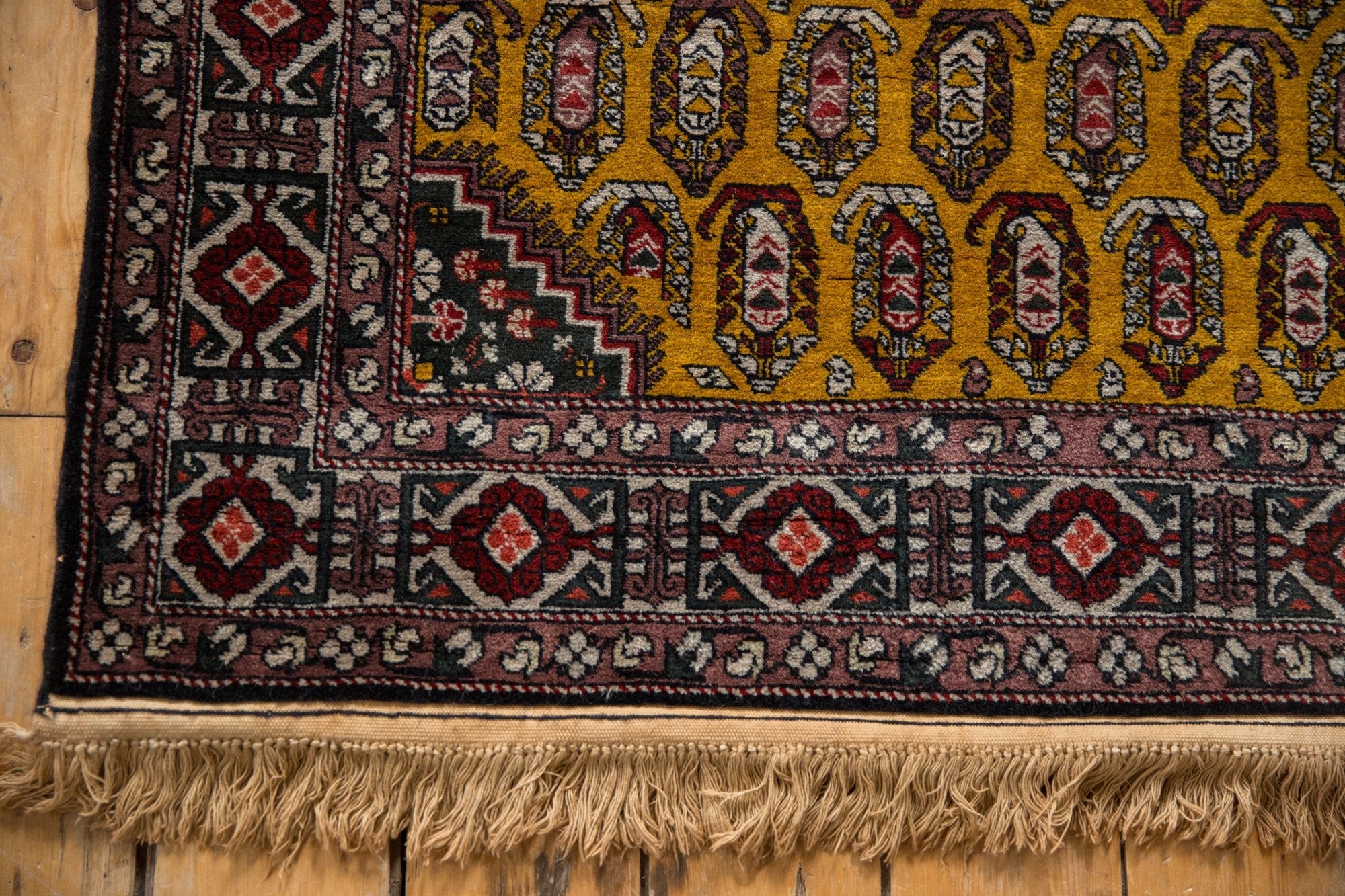 4x6.5 Vintage Romanian Shirvan Design Rug by Old New House® - product image 8 for Resin Society