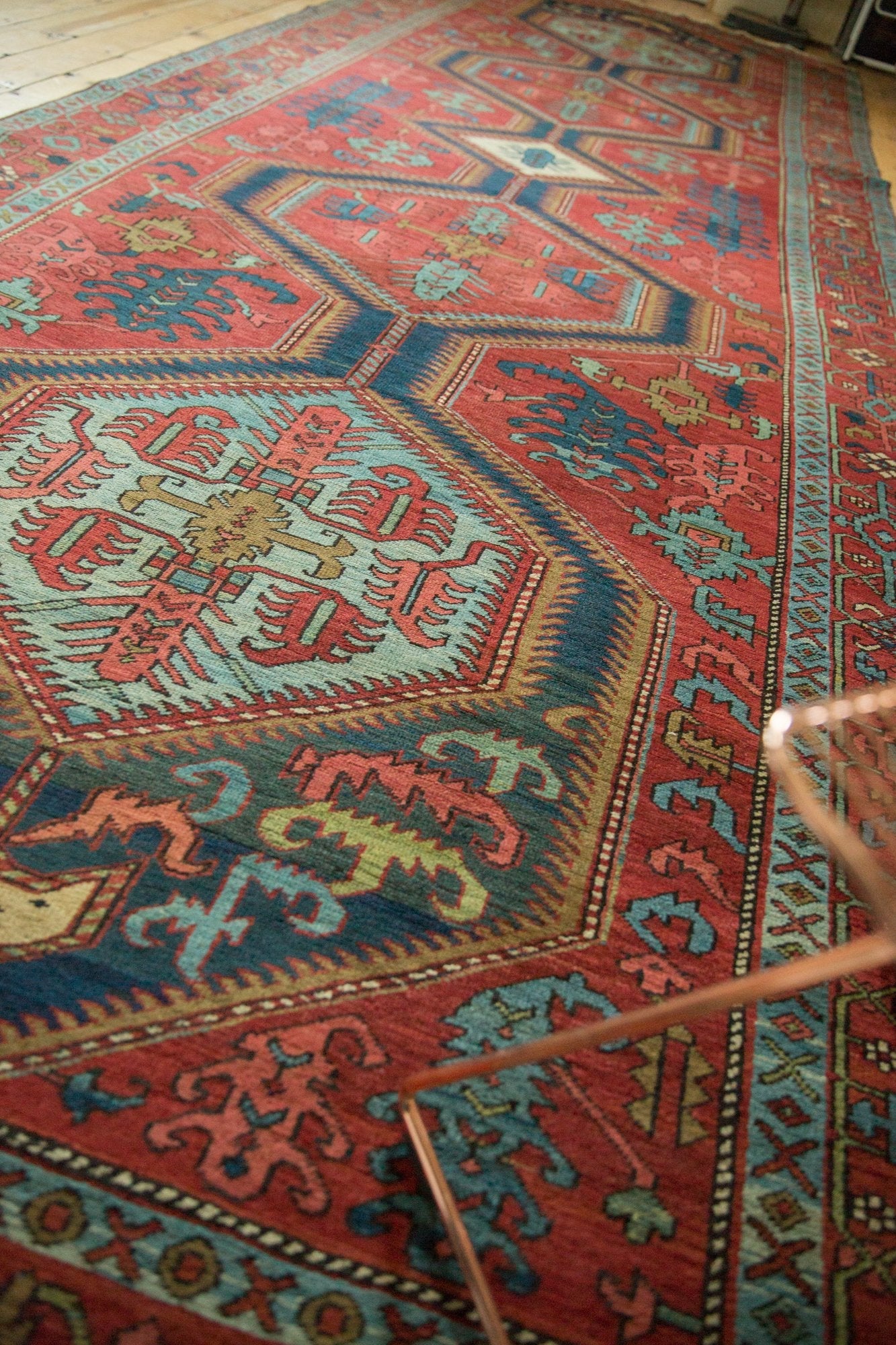 6.5x17.5 Antique Serapi Rug Runner by Old New House® - product image 7 for Resin Society