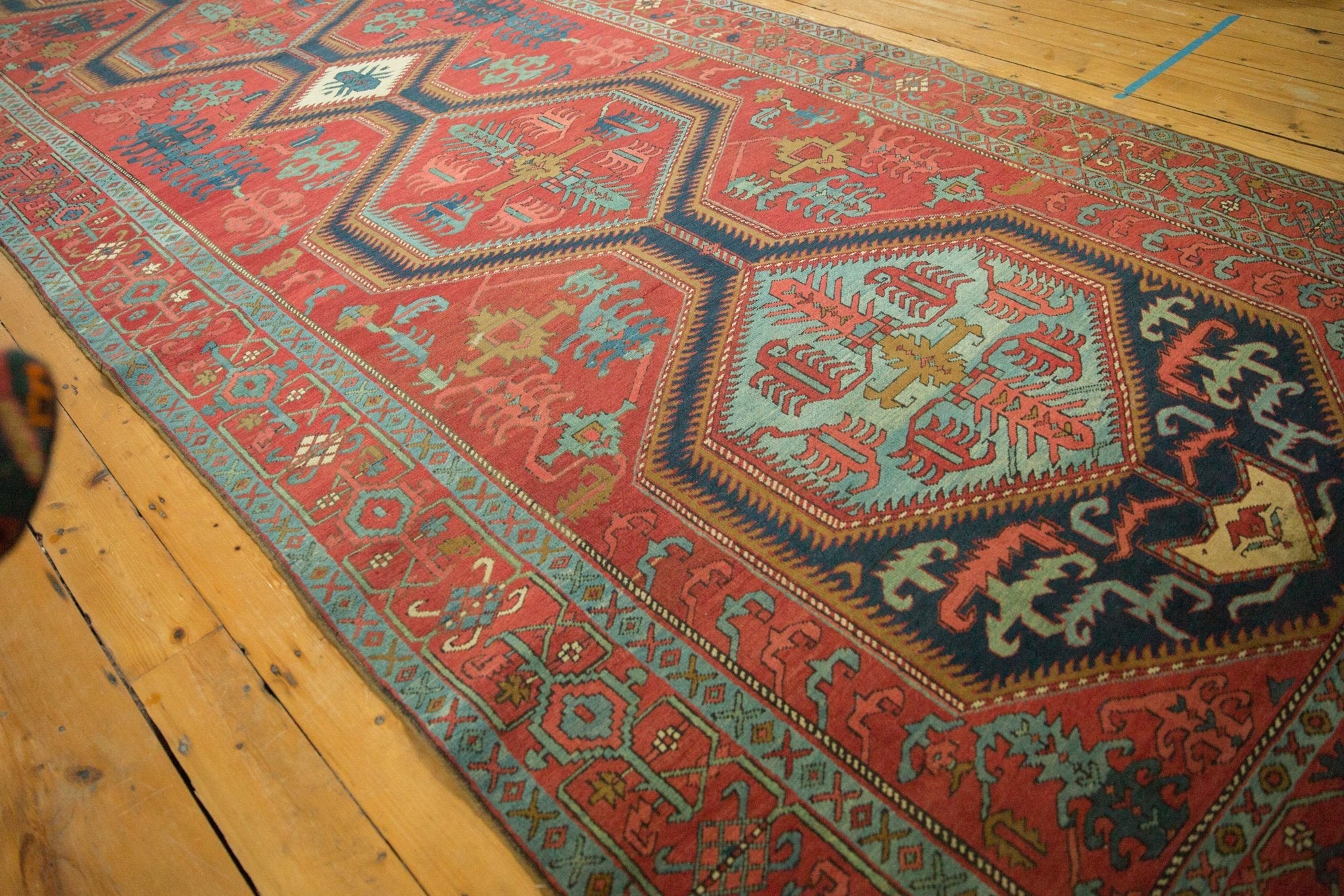 6.5x17.5 Antique Serapi Rug Runner by Old New House® - product image 8 for Resin Society