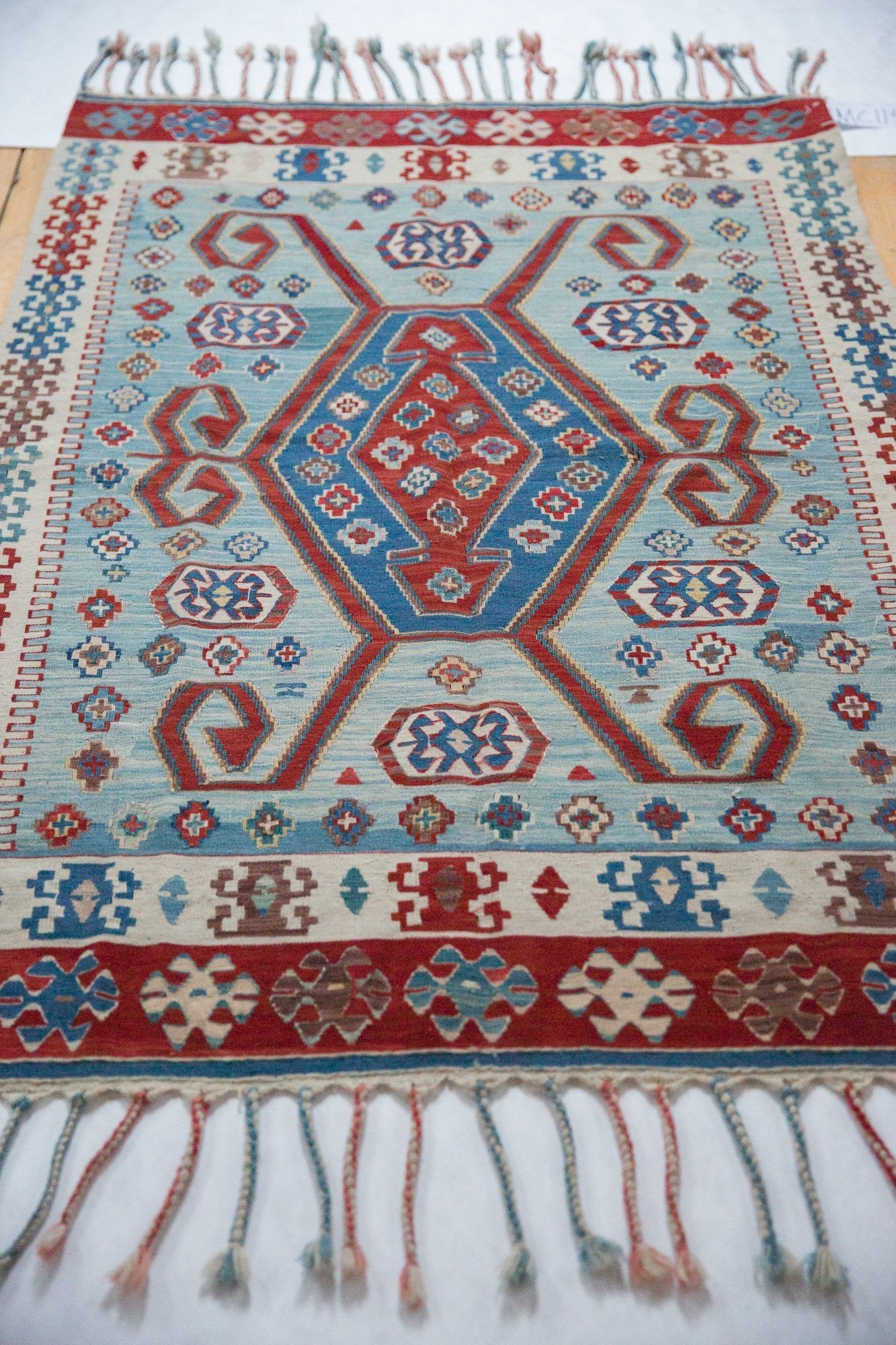 3.5x5.5 Vintage Fine Turkish Kilim Rug by Old New House® - product image 6 for Resin Society