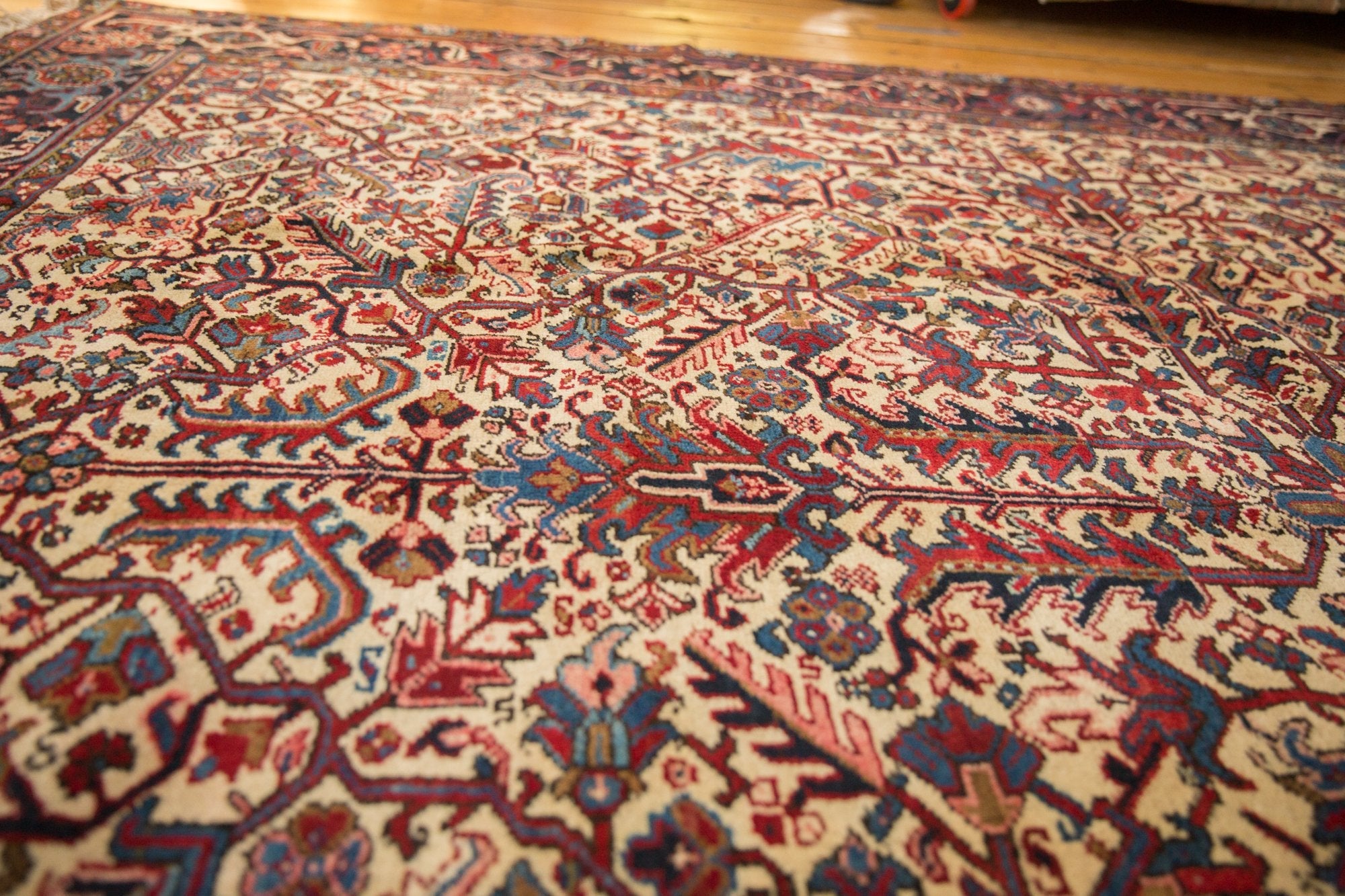 9.5x10 Vintage Mehrivan Square Carpet by Old New House® - product image 4 for Resin Society