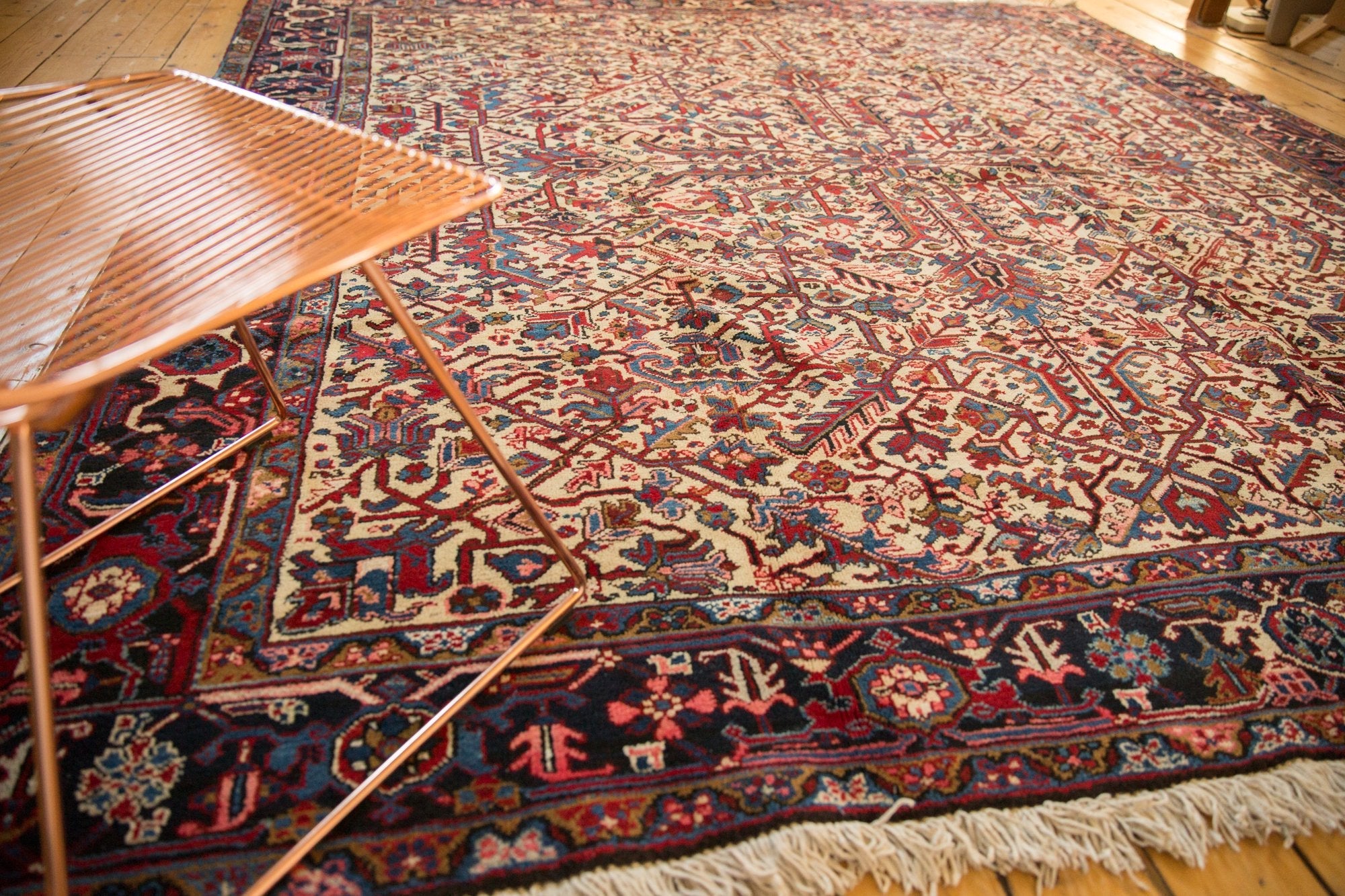 9.5x10 Vintage Mehrivan Square Carpet by Old New House® - product image 7 for Resin Society