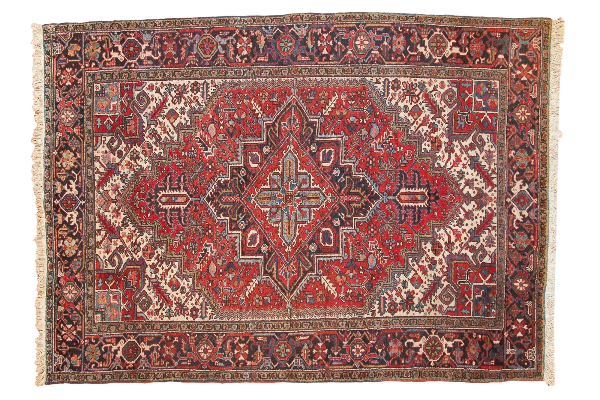 6x8.5 Vintage Heriz Carpet by Old New House® - main product image for Resin Society