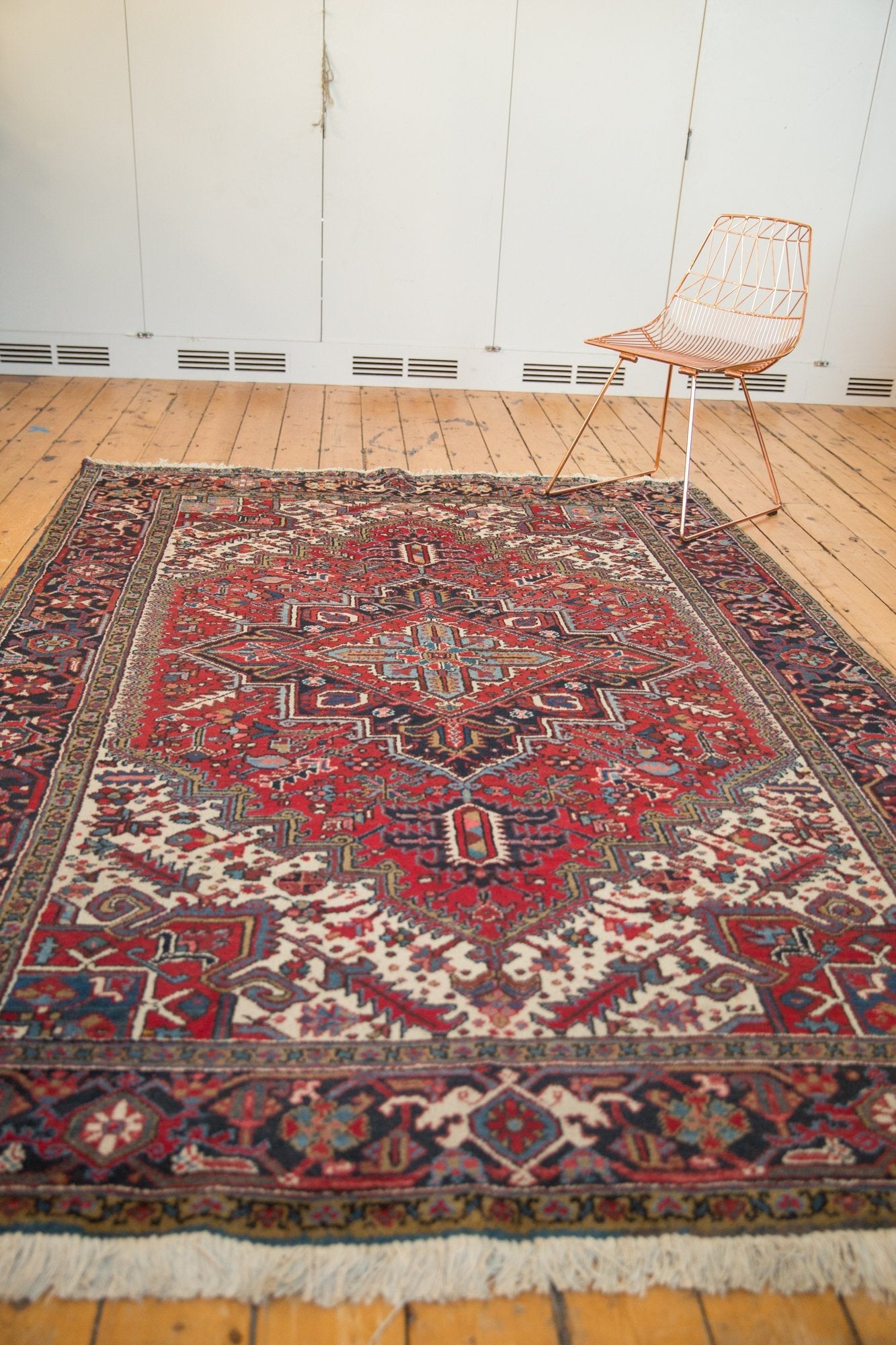 6x8.5 Vintage Heriz Carpet by Old New House® - product image 15 for Resin Society