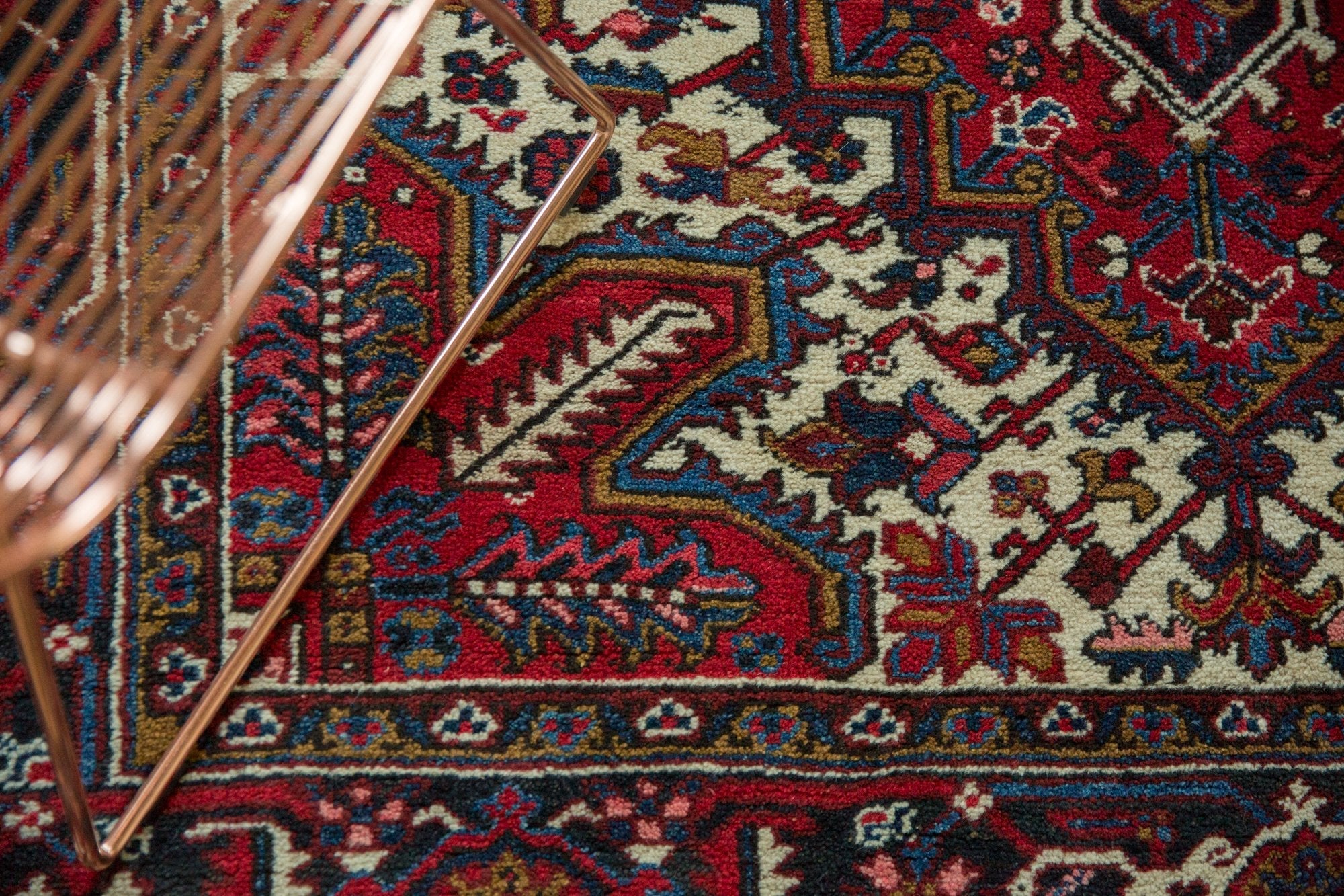 6.5x9 Vintage Mehrivan Carpet by Old New House® - product image 4 for Resin Society