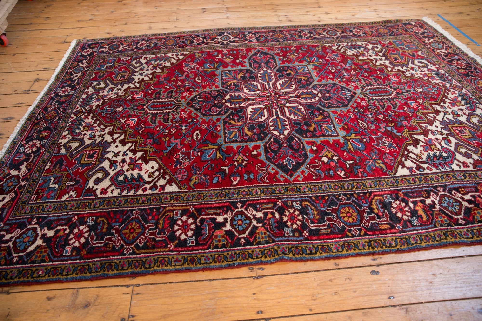 6.5x9 Vintage Mehrivan Carpet by Old New House® - product image 8 for Resin Society