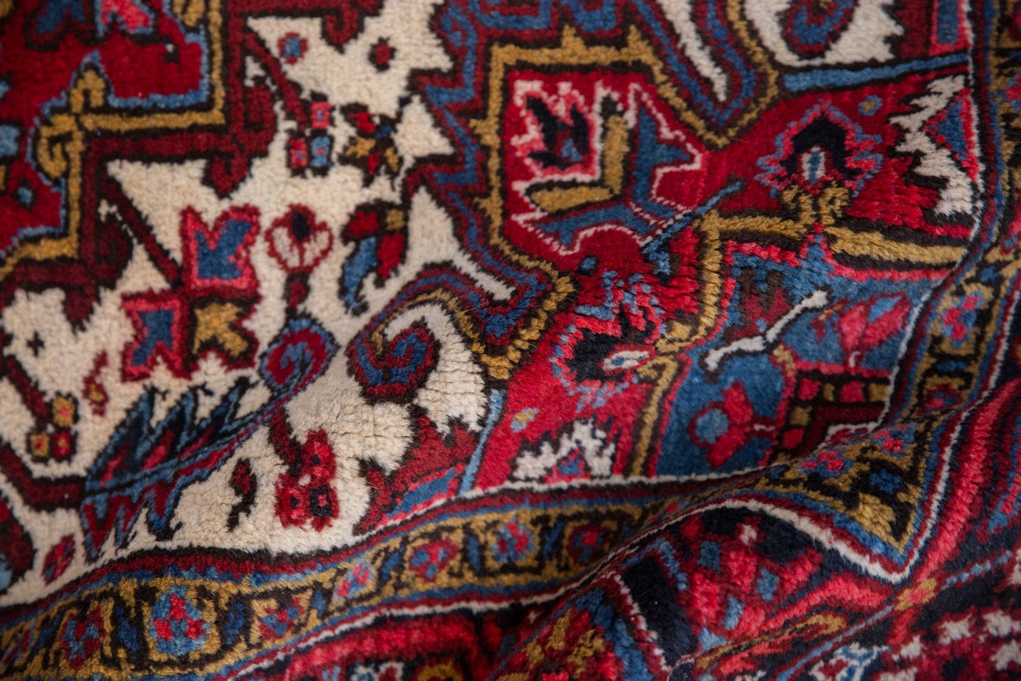 6.5x9 Vintage Mehrivan Carpet by Old New House® - product image 11 for Resin Society