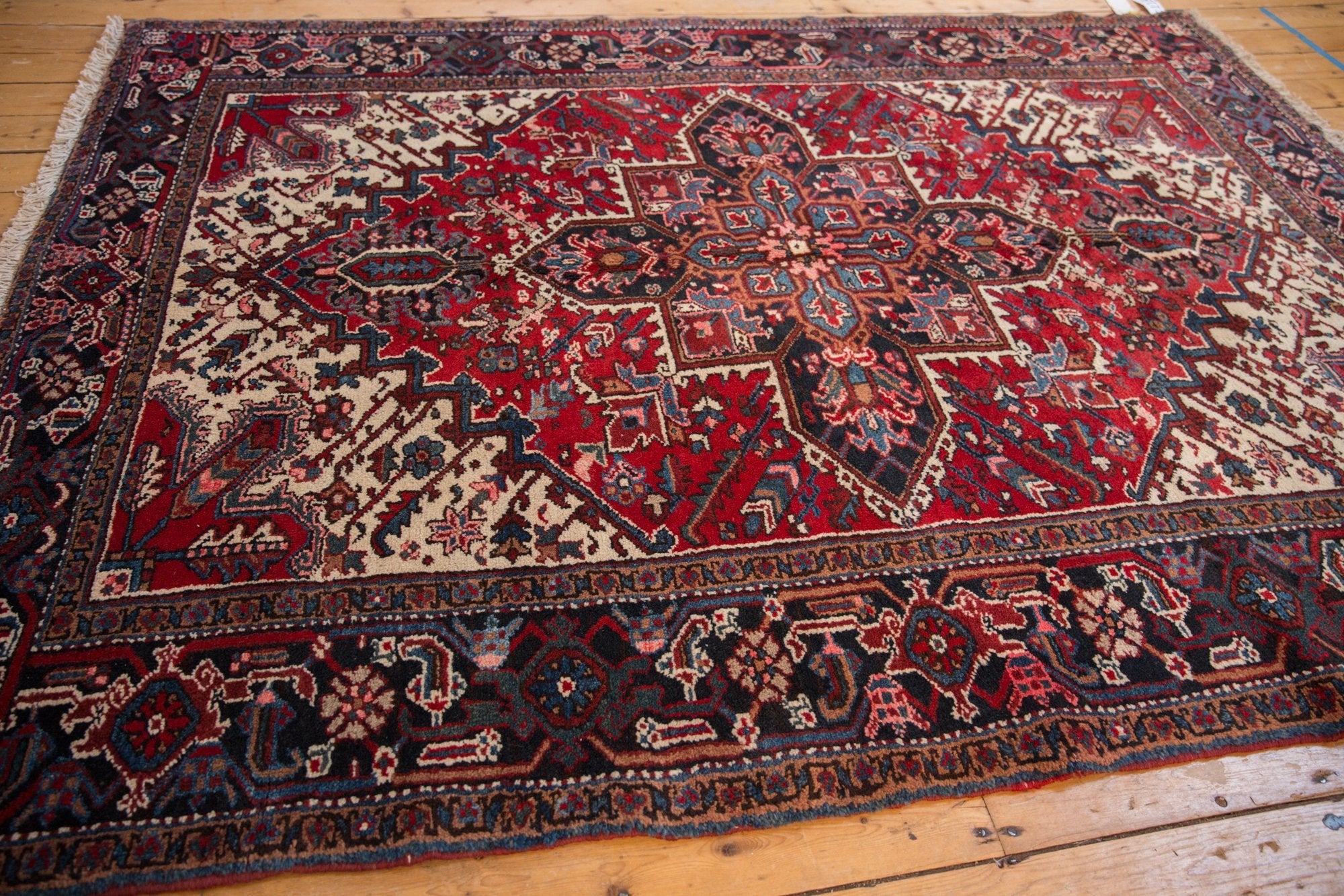 6.5x9 Vintage Mehrivan Carpet by Old New House® - product image 7 for Resin Society