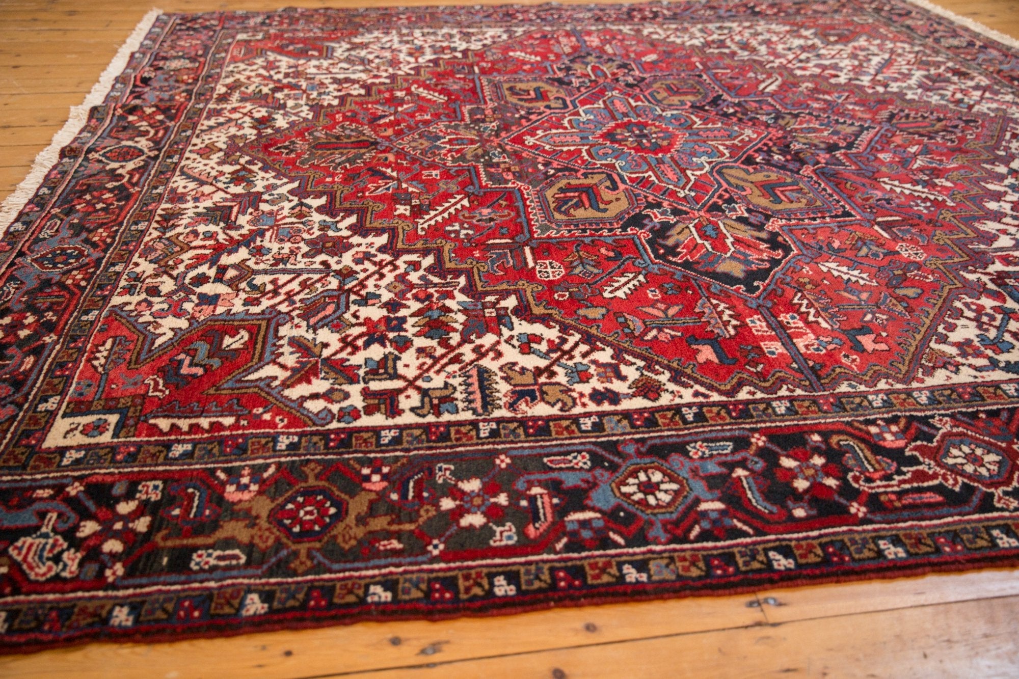 9.5x10 Vintage Mehrivan Square Carpet by Old New House® - product image 10 for Resin Society