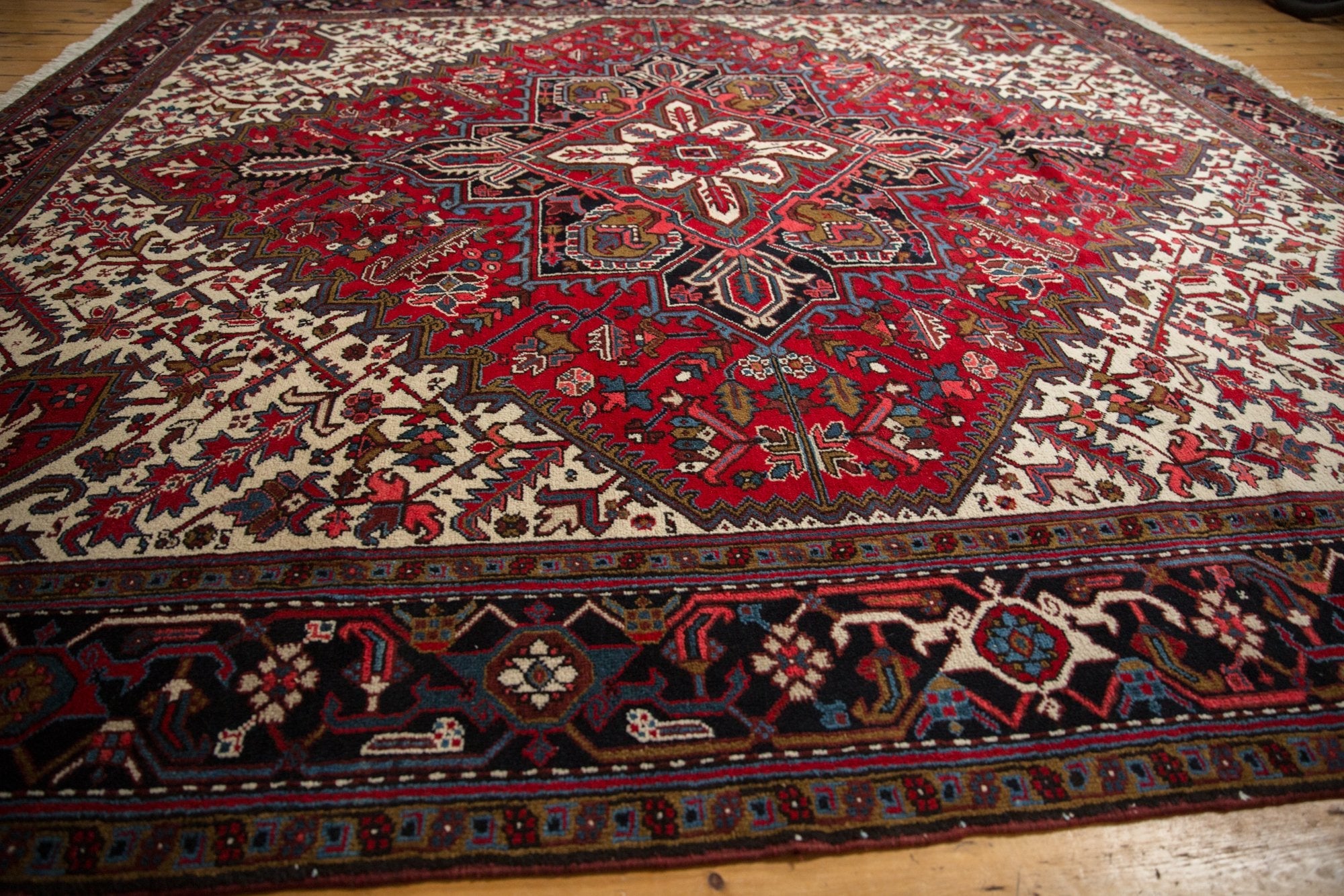 11x12 Vintage Mehrivan Square Carpet by Old New House® - product image 6 for Resin Society