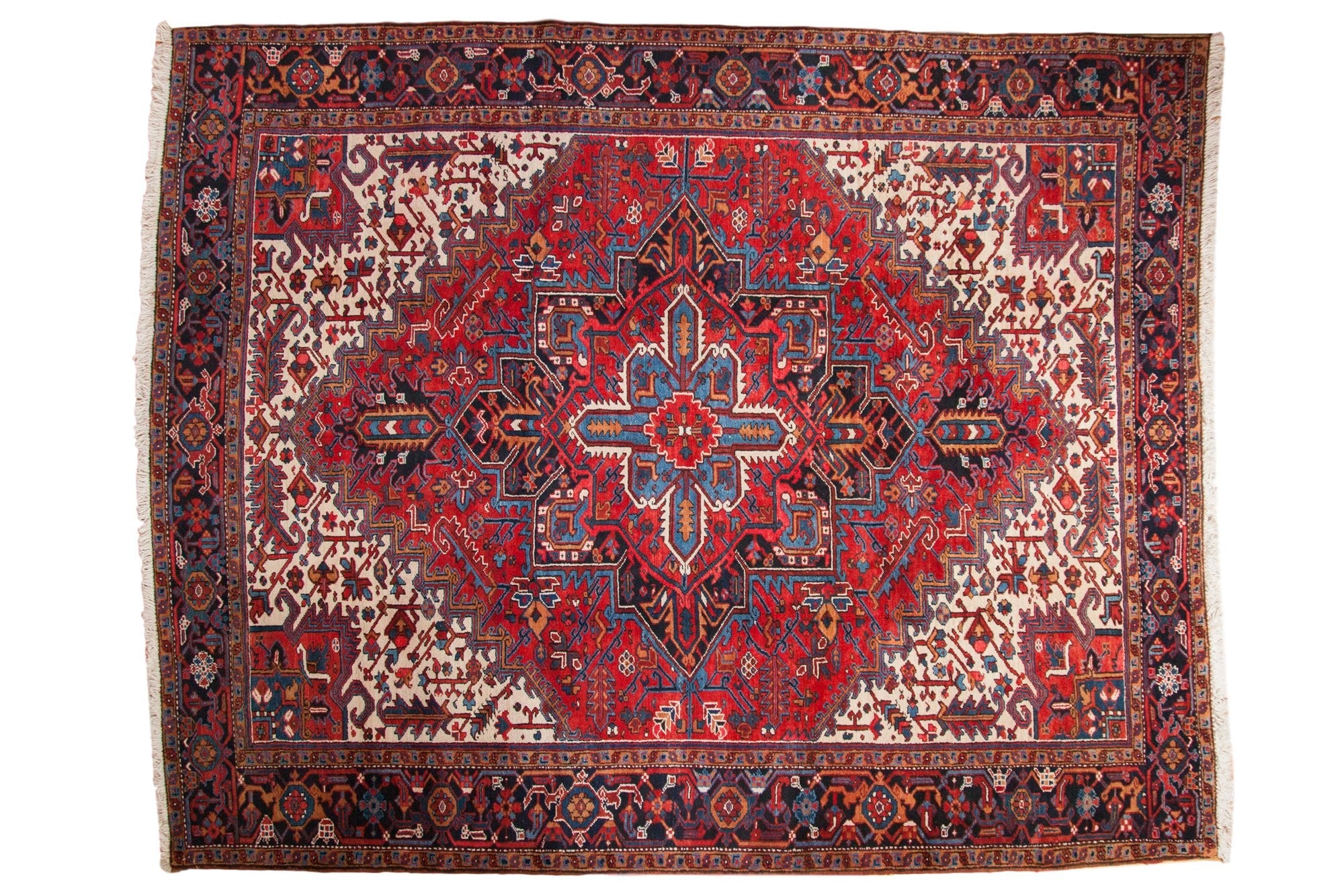 9.5x11.5 Vintage Heriz Carpet by Old New House® - main product image for Resin Society