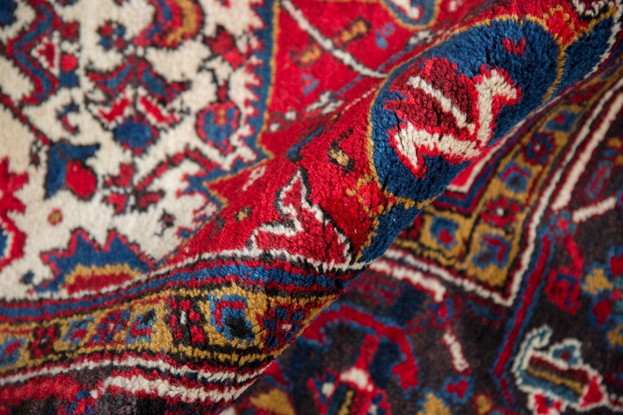 8.5x9.5 Vintage Mehrivan Square Carpet by Old New House® - product image 9 for Resin Society