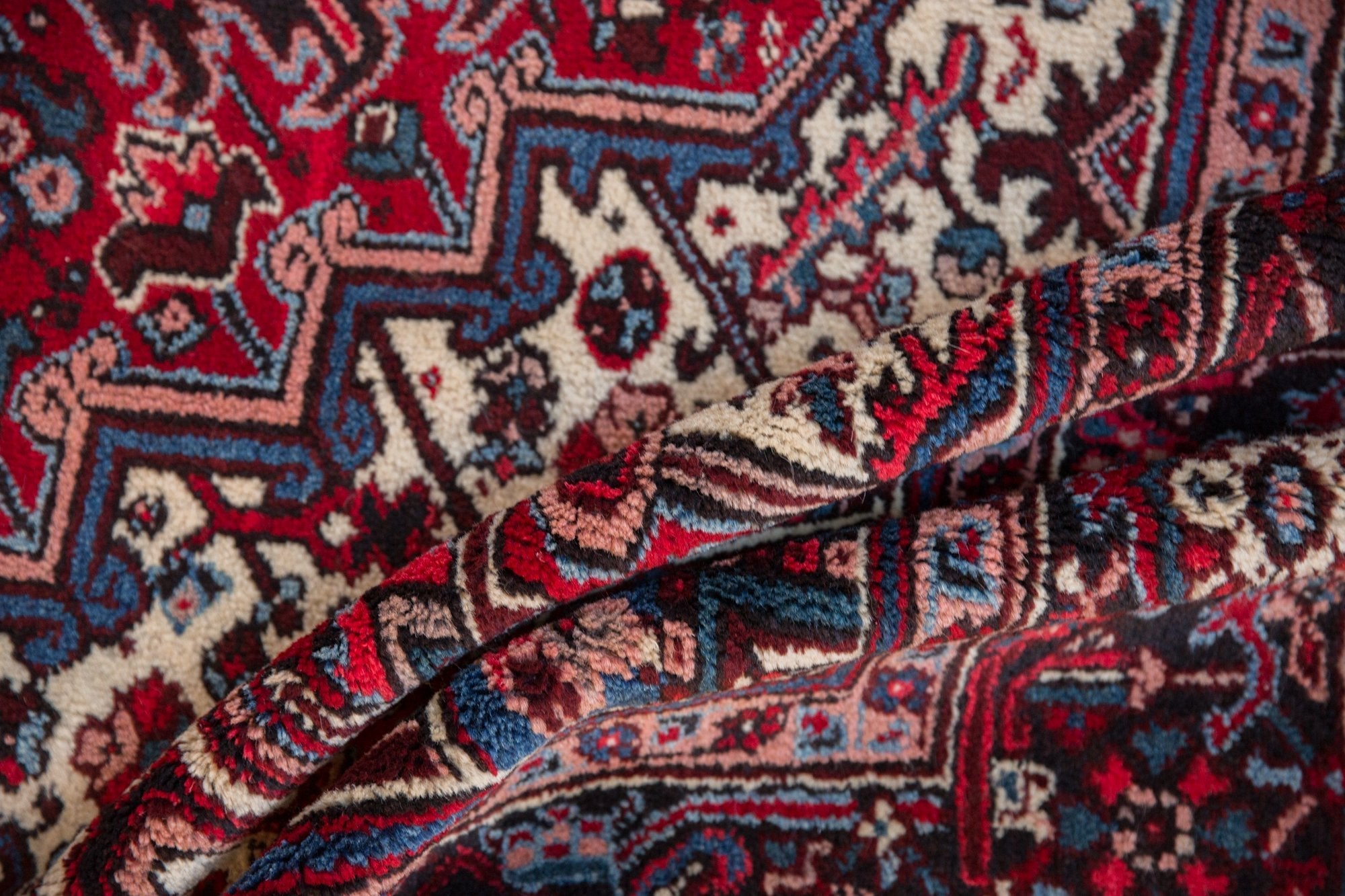 7x9.5 Vintage Mehrivan Carpet by Old New House® - product image 11 for Resin Society