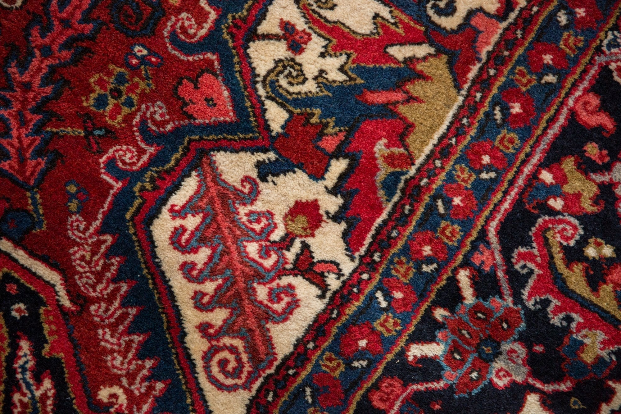 10x13 Vintage Heriz Carpet by Old New House® - product image 12 for Resin Society