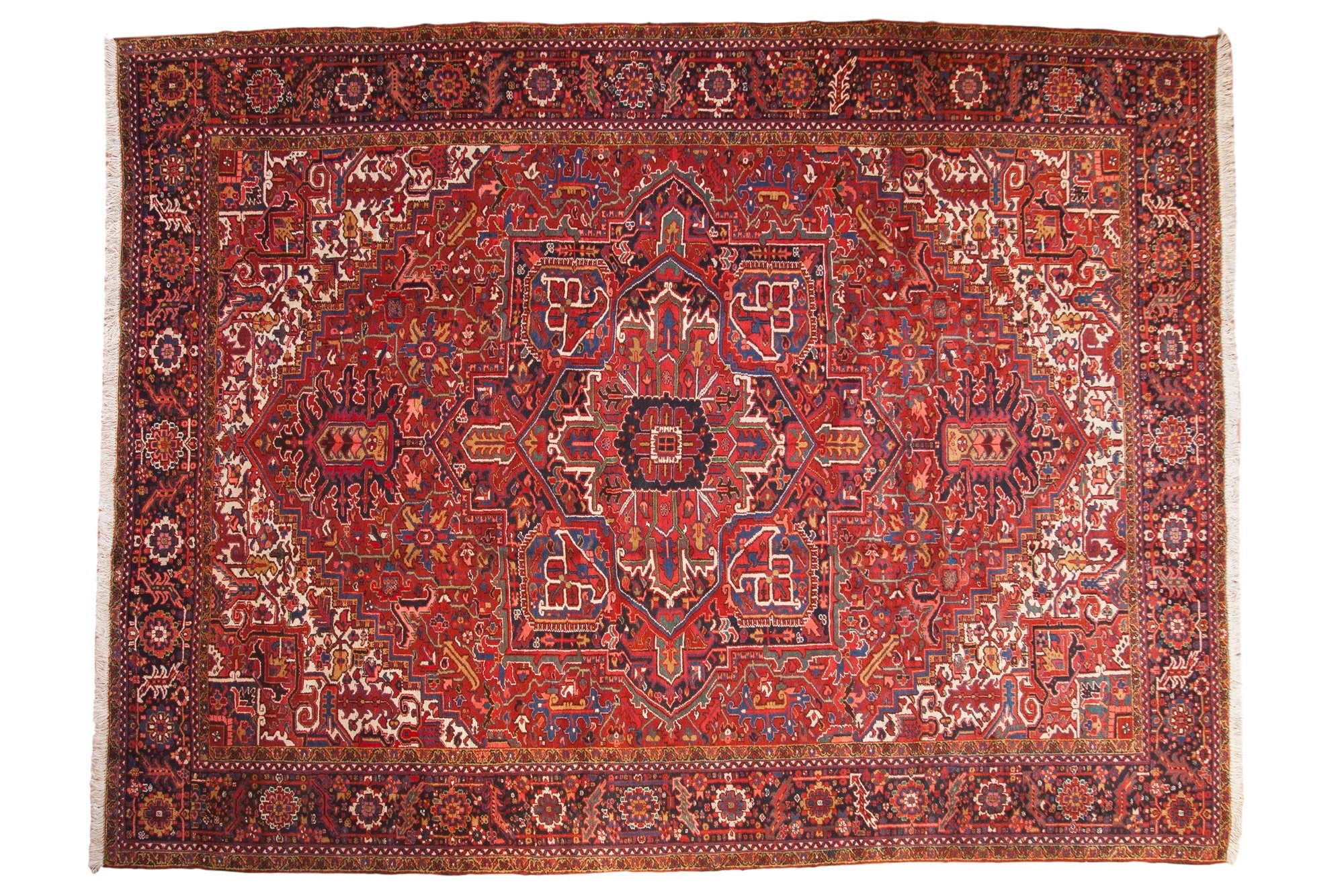 10.5x14.5 Vintage Heriz Carpet by Old New House® - main product image for Resin Society