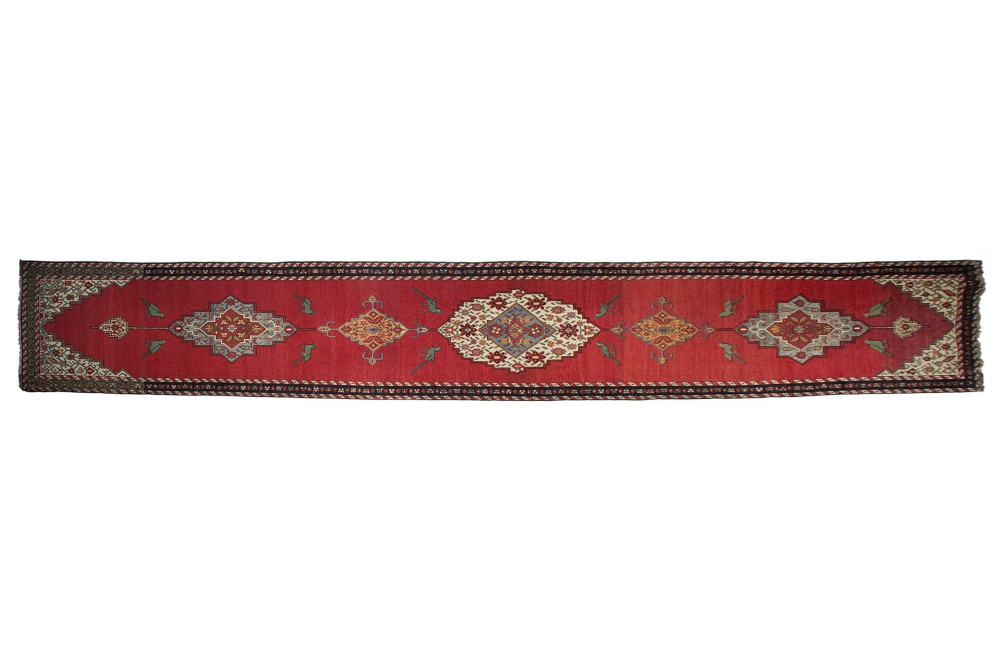 3.5x22 Antique Karabagh Rug Runner by Old New House® - main product image for Resin Society