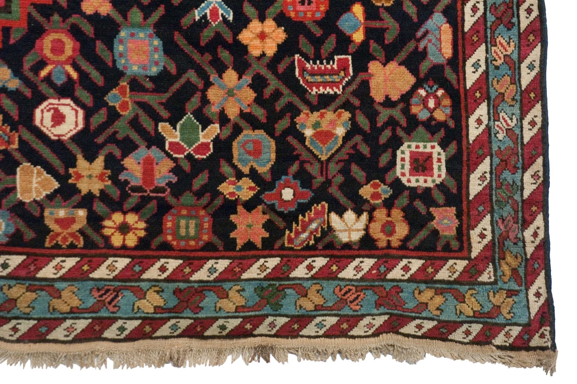 6.5x21.5 Antique Karabagh Rug Runner by Old New House® - product image 4 for Resin Society