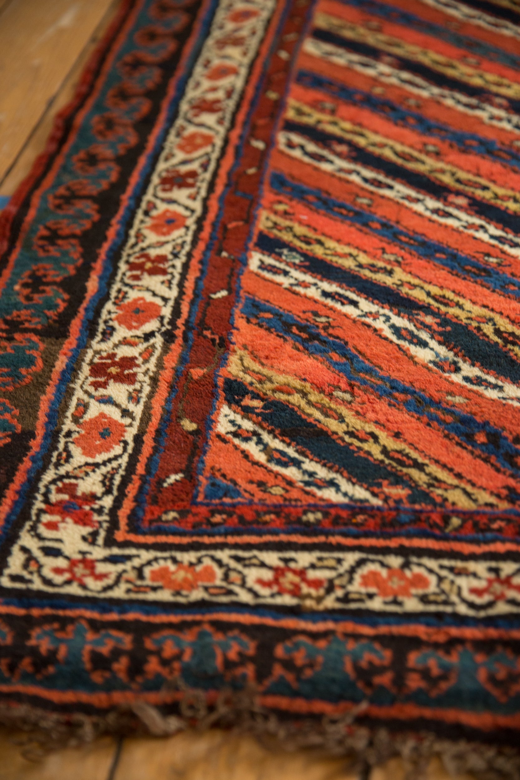4x14 Antique Kurdish Rug Runner by Old New House® - product image 5 for Resin Society