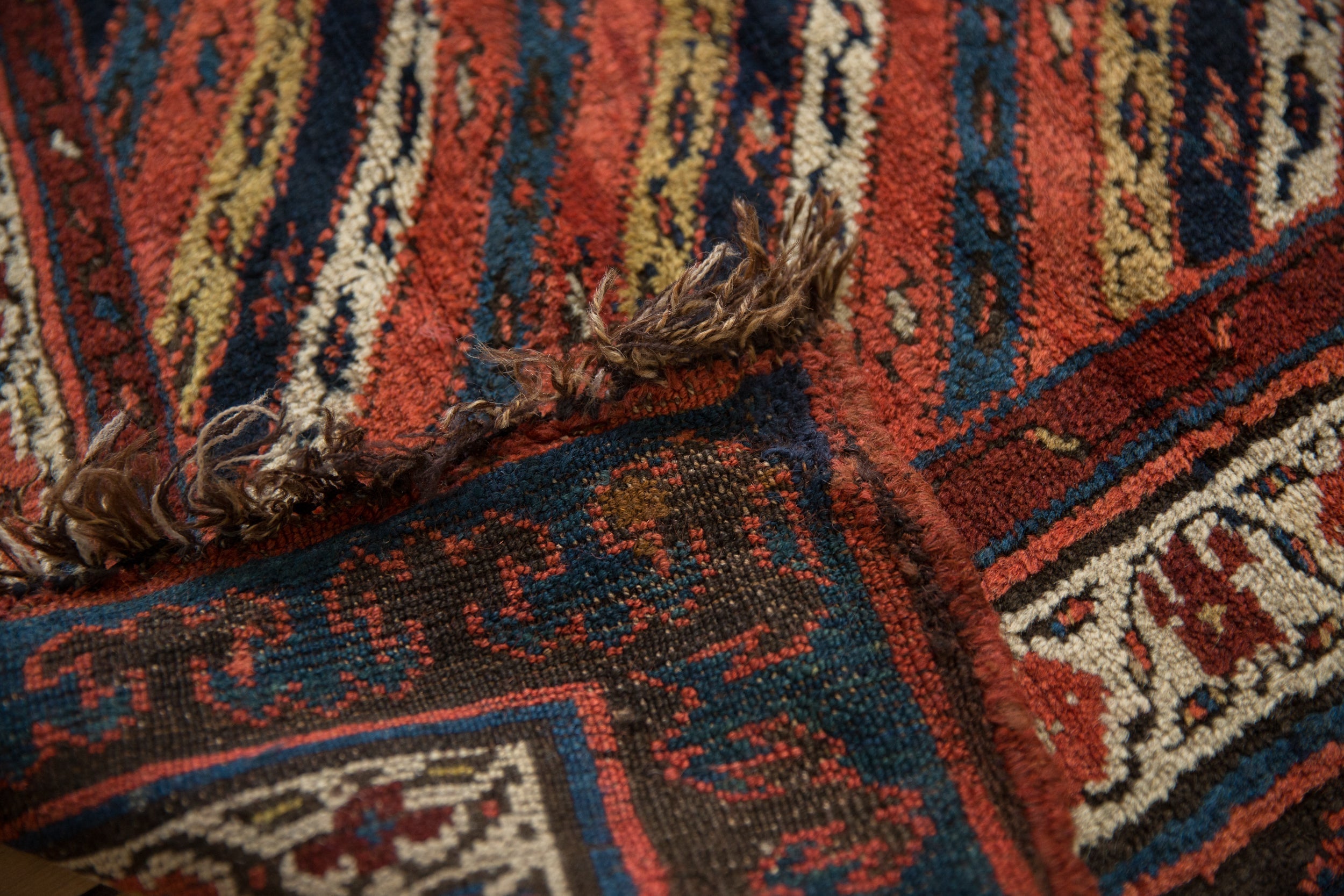 4x14 Antique Kurdish Rug Runner by Old New House® - product image 12 for Resin Society