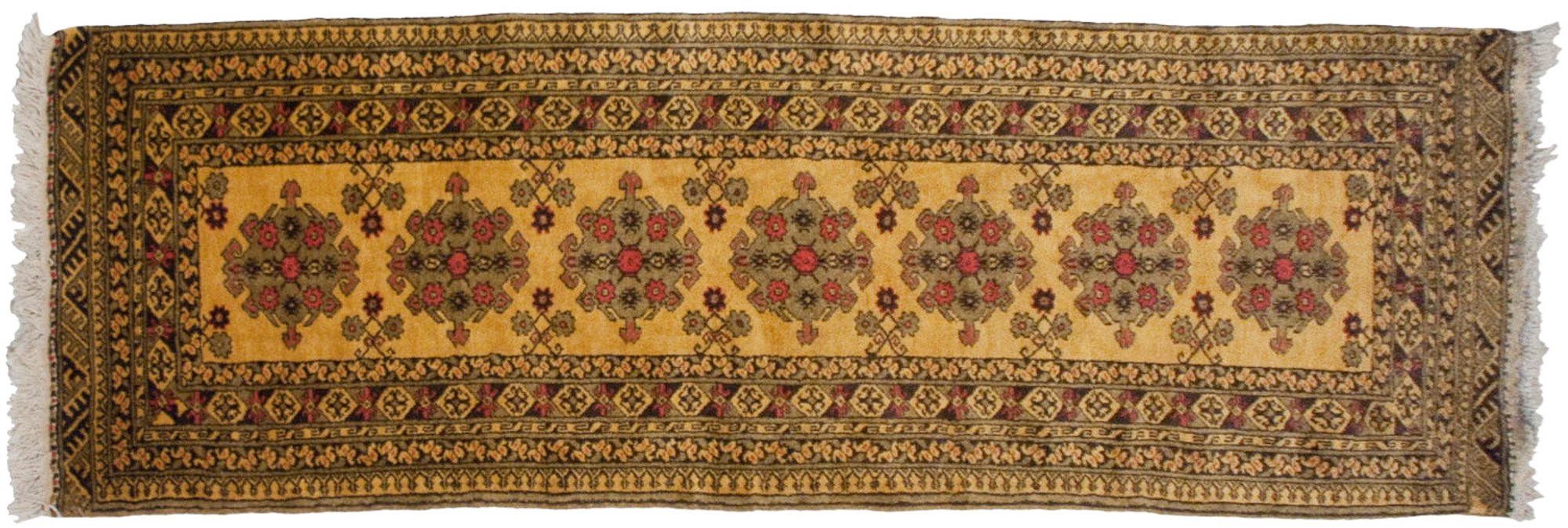 2.5x9.5 Vintage Daulatabad Rug Runner by Old New House® - product image 3 for Resin Society