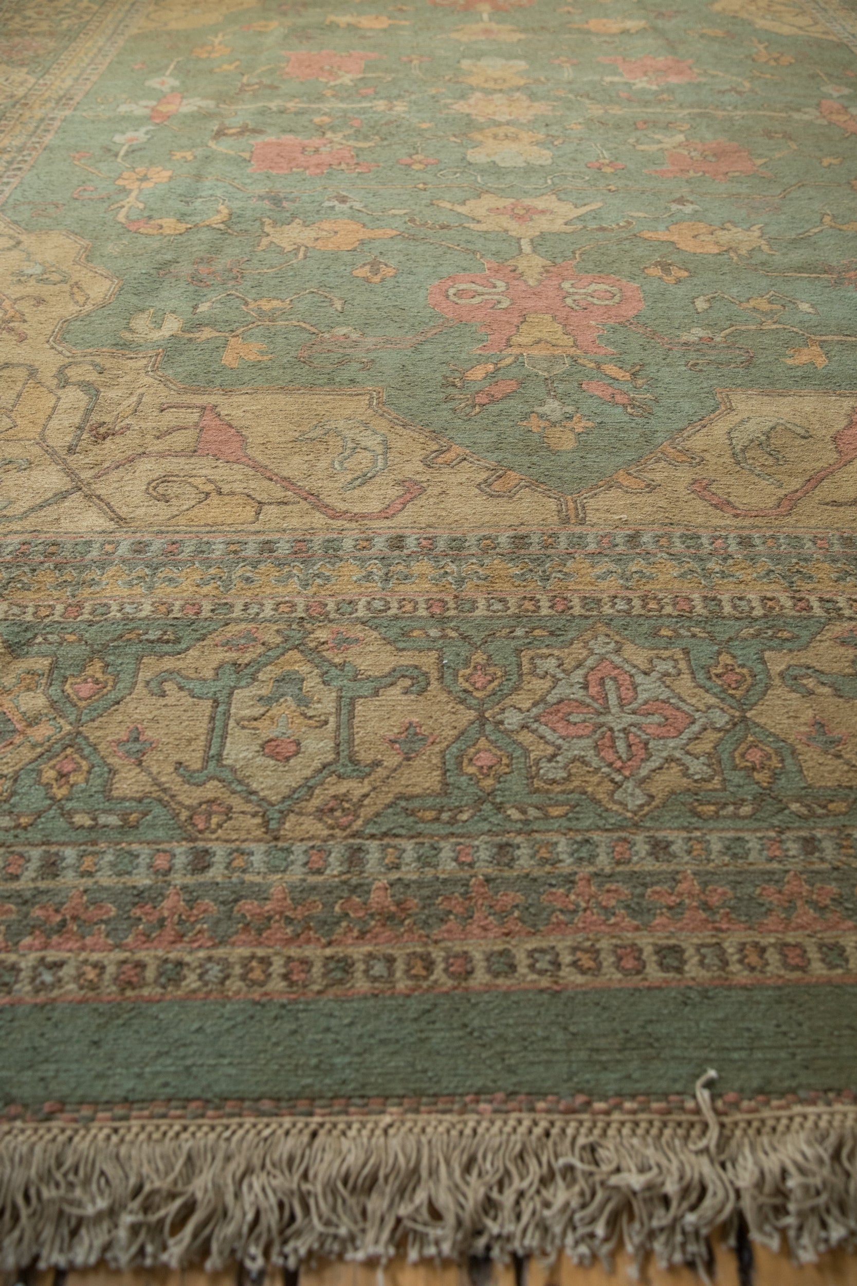 10x13.5 New Tea Washed Indian Soumac Design Carpet by Old New House® - product image 8 for Resin Society