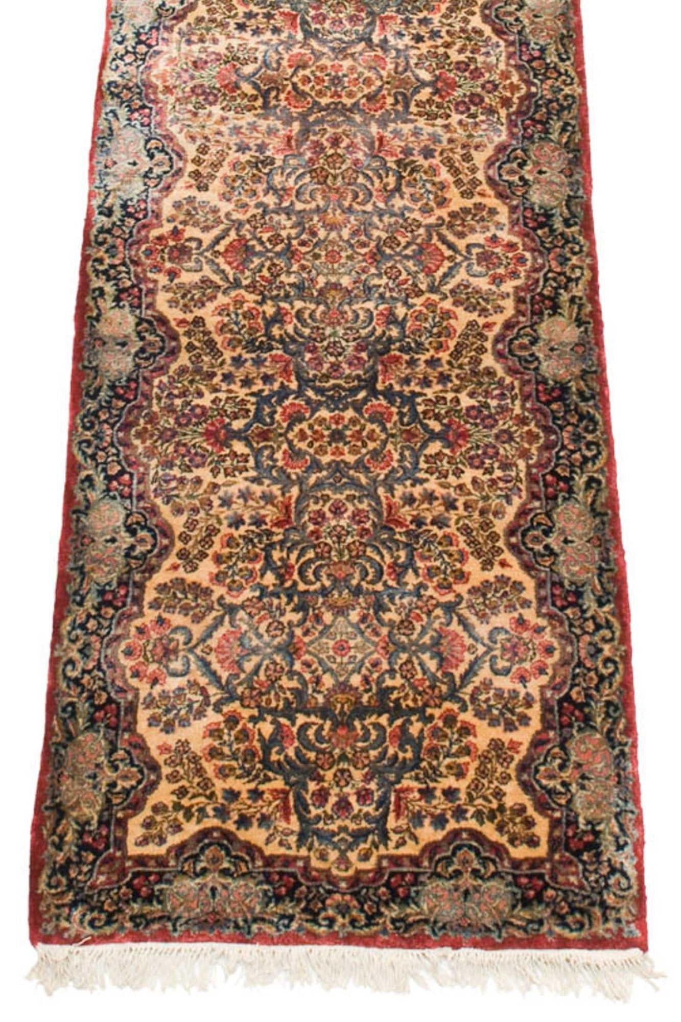 3x15.5 Vintage Kerman Rug Runner by Old New House® - product image 7 for Resin Society