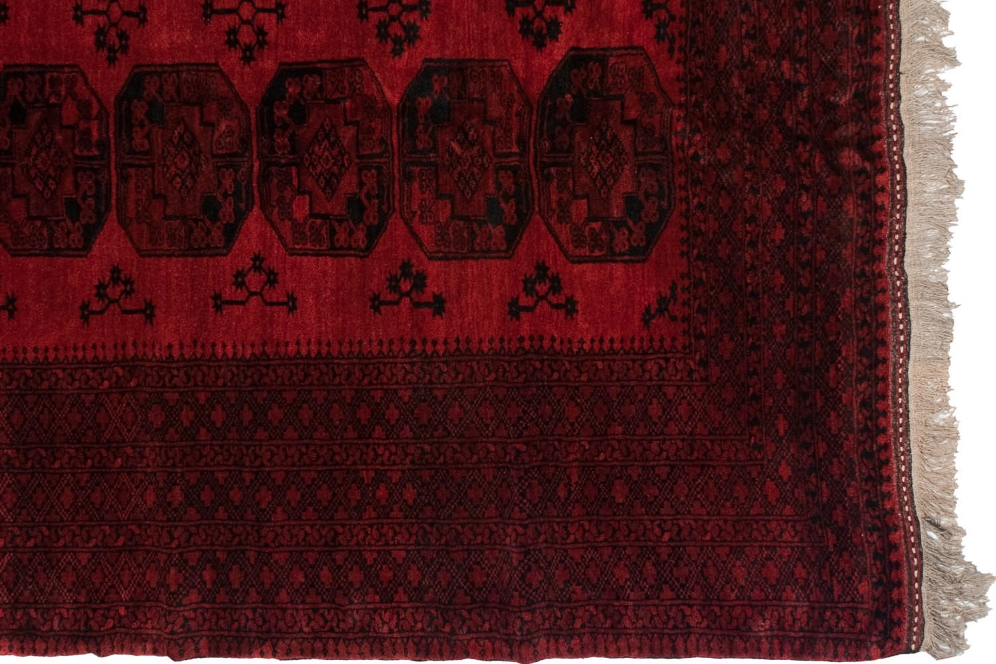 11.5x14 Vintage Afghani Ersari Design Carpet by Old New House® - product image 3 for Resin Society