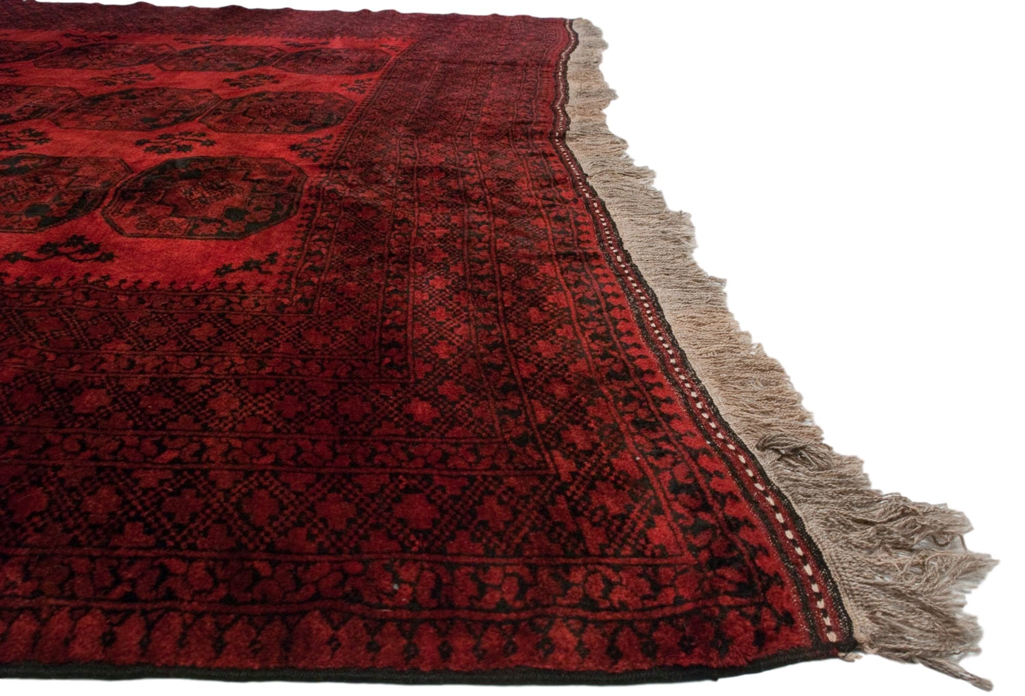 11.5x14 Vintage Afghani Ersari Design Carpet by Old New House® - product image 5 for Resin Society