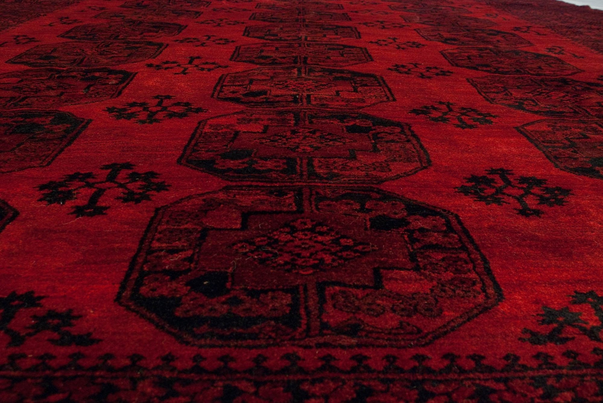 11.5x14 Vintage Afghani Ersari Design Carpet by Old New House® - product image 7 for Resin Society