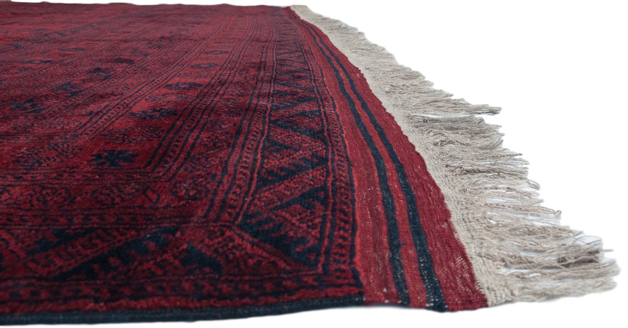 15x15 Vintage Afghani Ersari Design Square Carpet by Old New House® - product image 5 for Resin Society