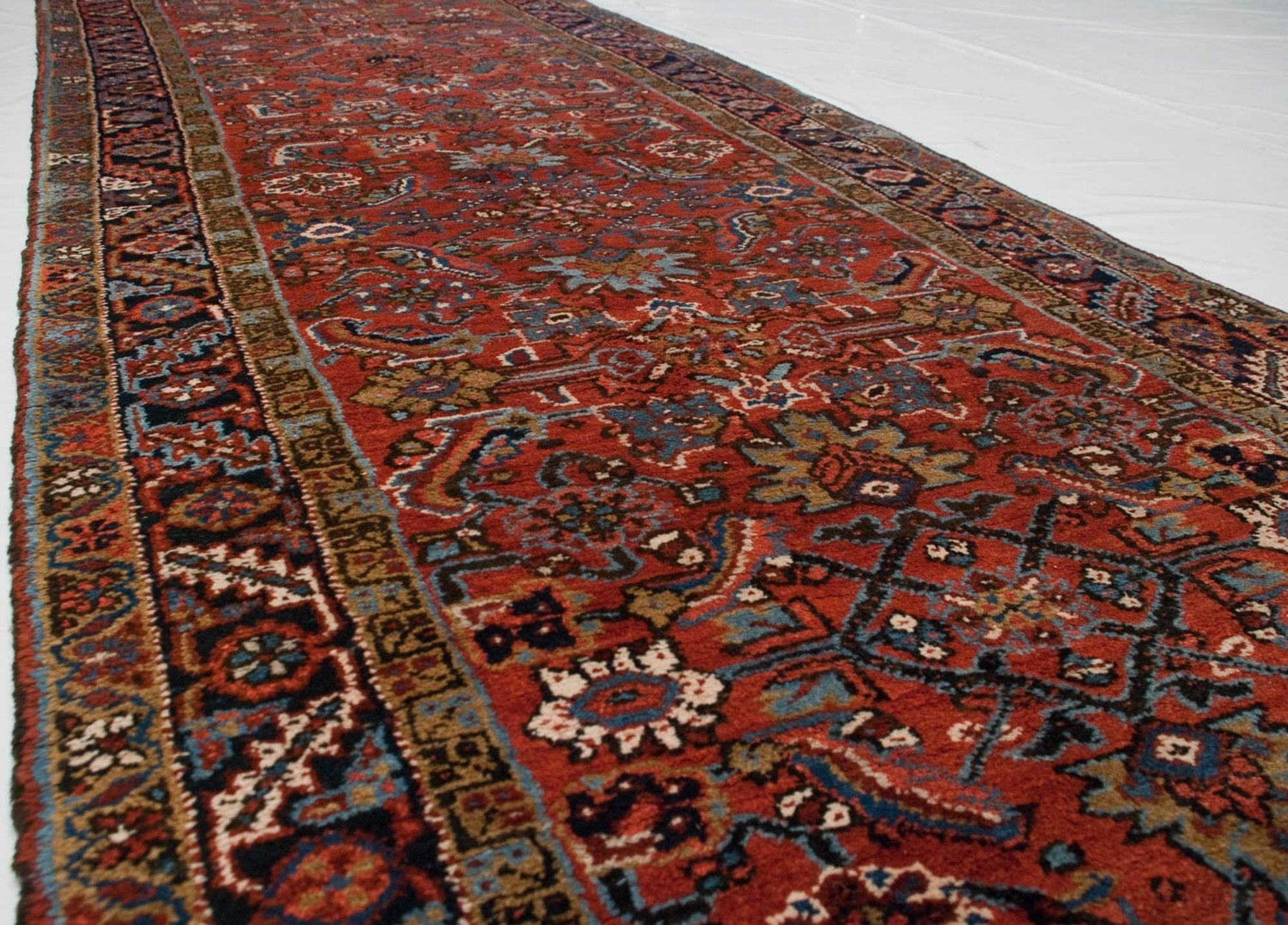 3.5x18 Vintage Mehrivan Rug Runner by Old New House® - product image 2 for Resin Society