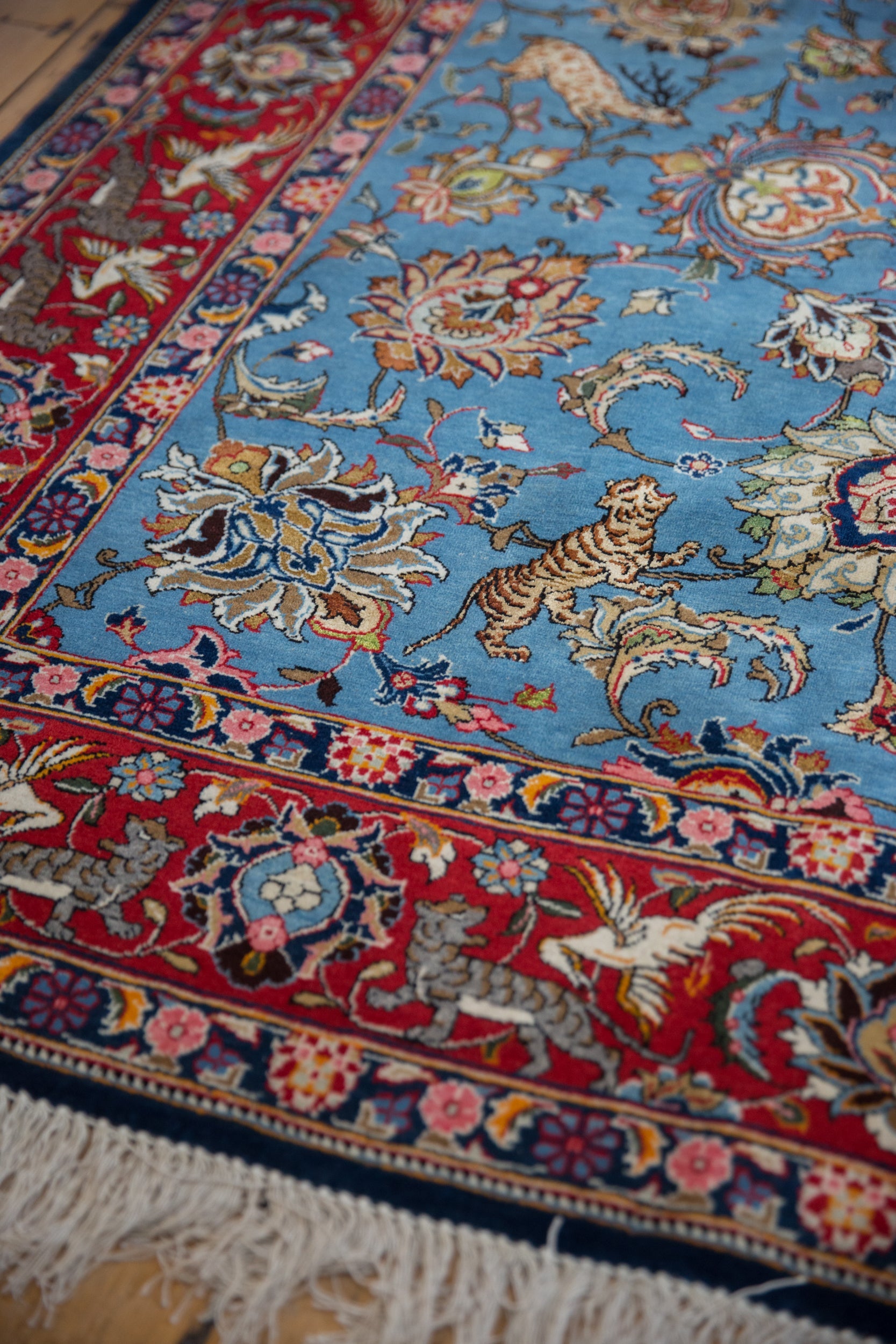 8.5x13 Vintage Qom Carpet by Old New House® - product image 6 for Resin Society